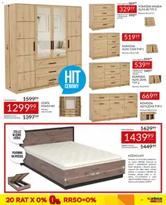 Pogląd oferty "Abra meble gazetka" - ważna od 11.09.2026 | Strona: 29 | Produkty: Pościel, Szafa, Komoda, Róż