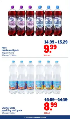 Makro folder - Voorbeeld van een folder van Makro, geldig van 29-07-2026 | Pagina: 44 | Producten: Cassis, Fruit