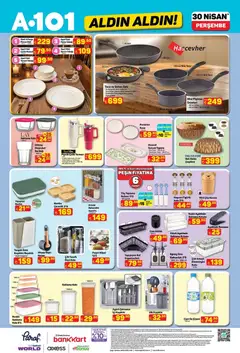 30.04.2026 tarihinden itibaren geçerli olan A101 kataloğu önizlemesi | Sayfa: 9