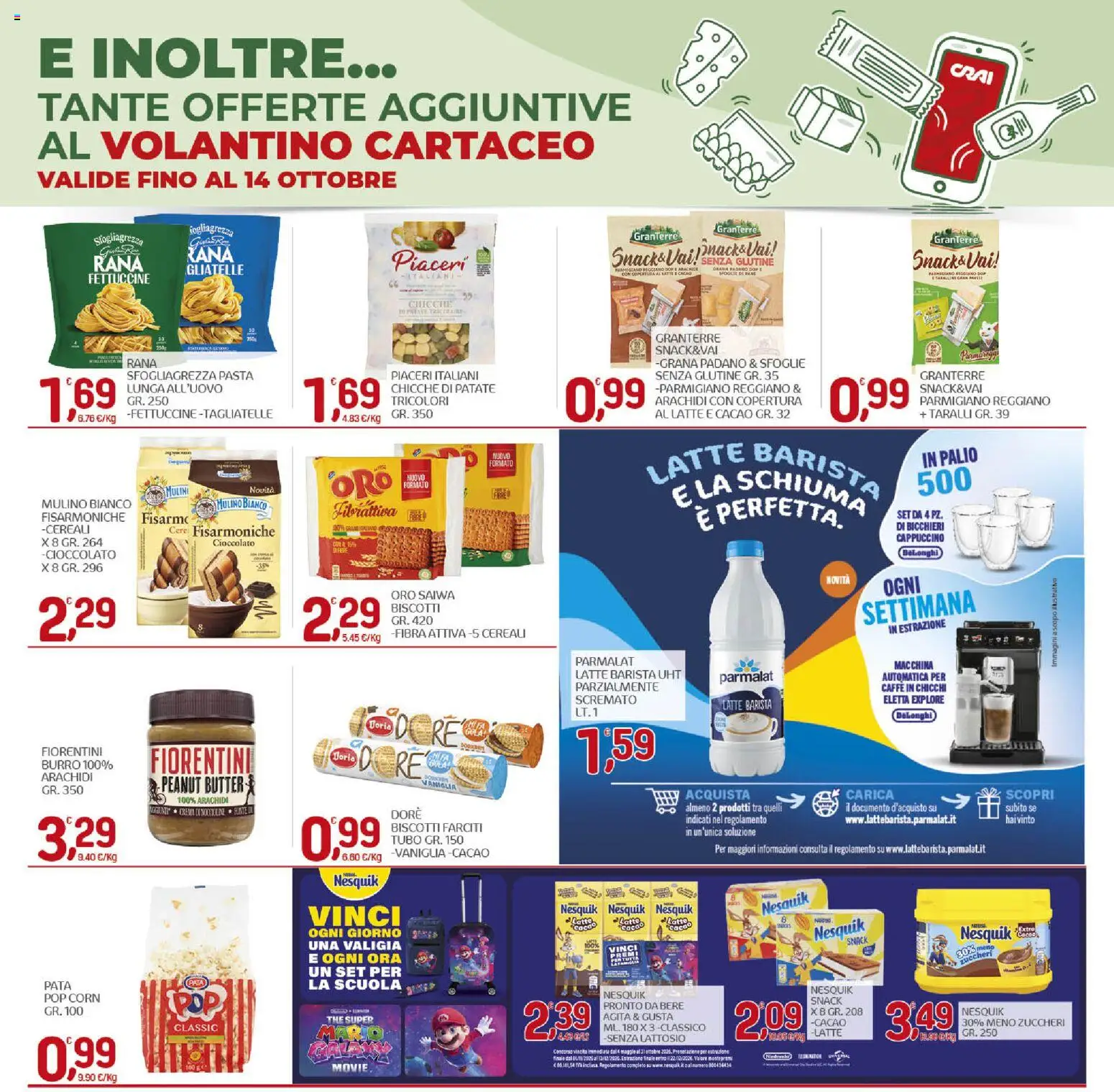 Volantino CRAI del 01/10/2026 | Pagina: 21 | Prodotti: Vaniglia, Biscotti, Burro, Parmigiano