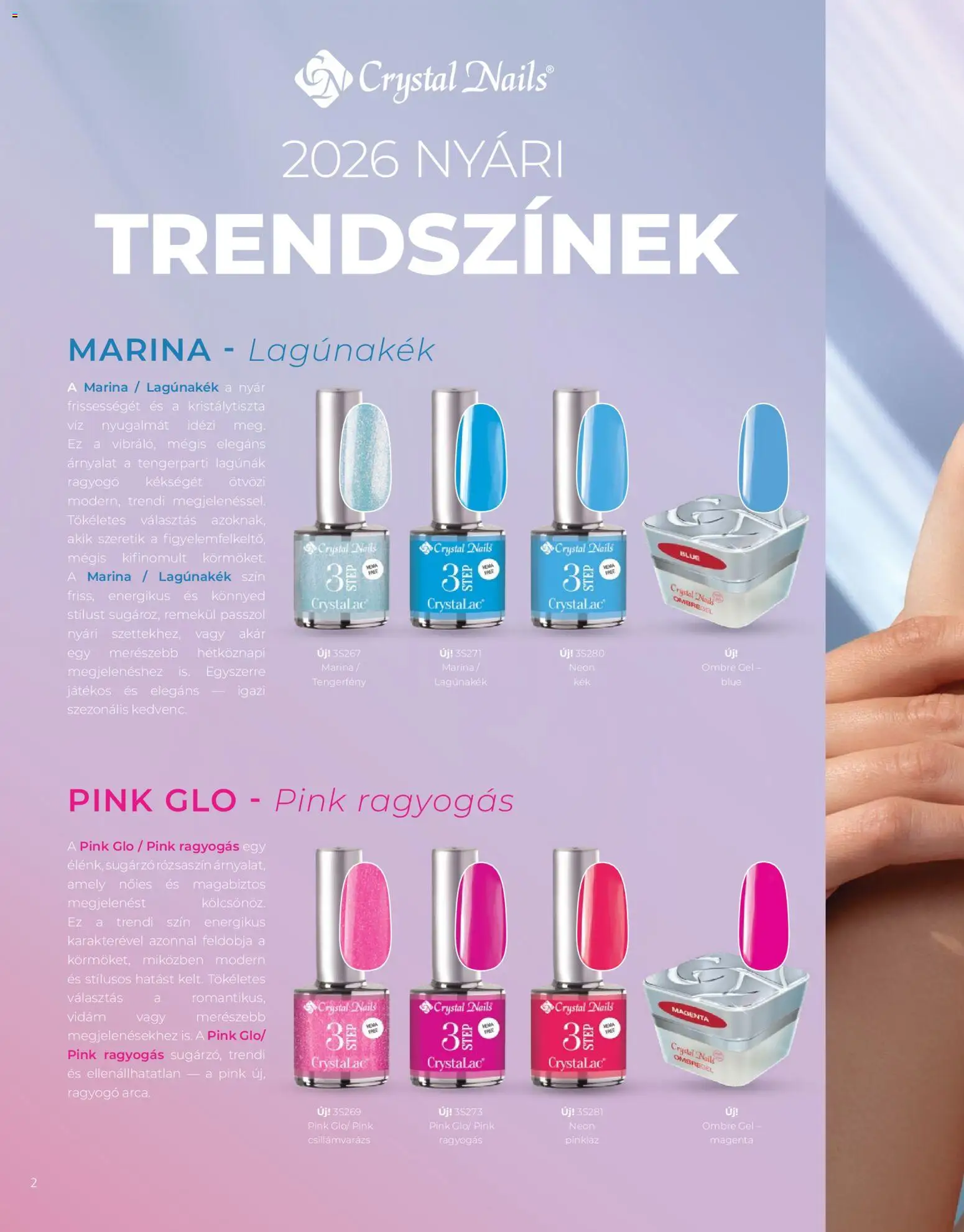 Crystal Nails akciós ujság - amely érvényes a következő dátumtól: 08.06.2026 | Oldal: 2