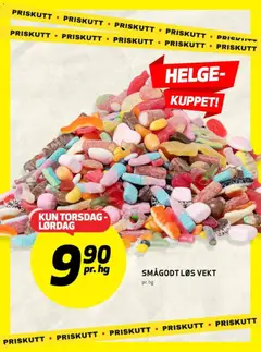 Forhåndsvisning av Bunnpris kundeavis helgekupp gyldig fra 29/10/2026