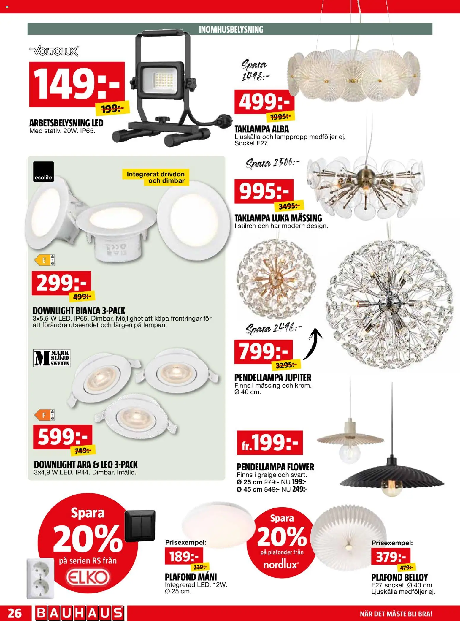 Bauhaus reklamblad aktuell från 28/09/2026 | Sida: 26