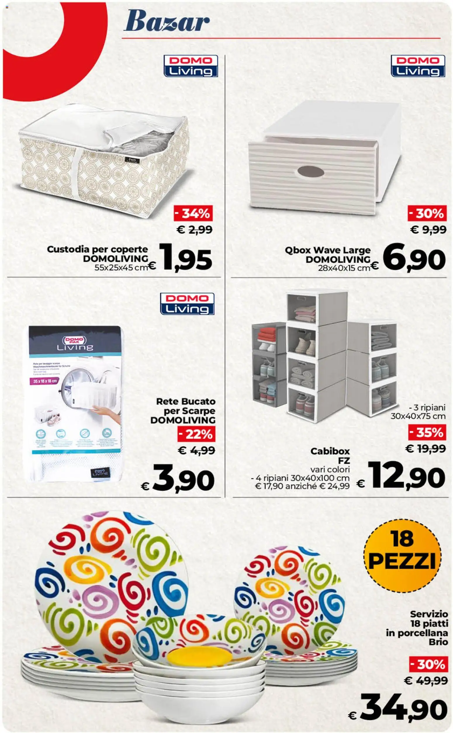 Volantino COOP del 02/10/2026 | Pagina: 38 | Prodotti: Piatti, Scarpe