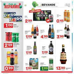 Anteprima del volantino SISA volantino Quick valido a partire dal 23.04.2026 | Pagina: 8 | Prodotti: Succo, Pesca, The, Fanta