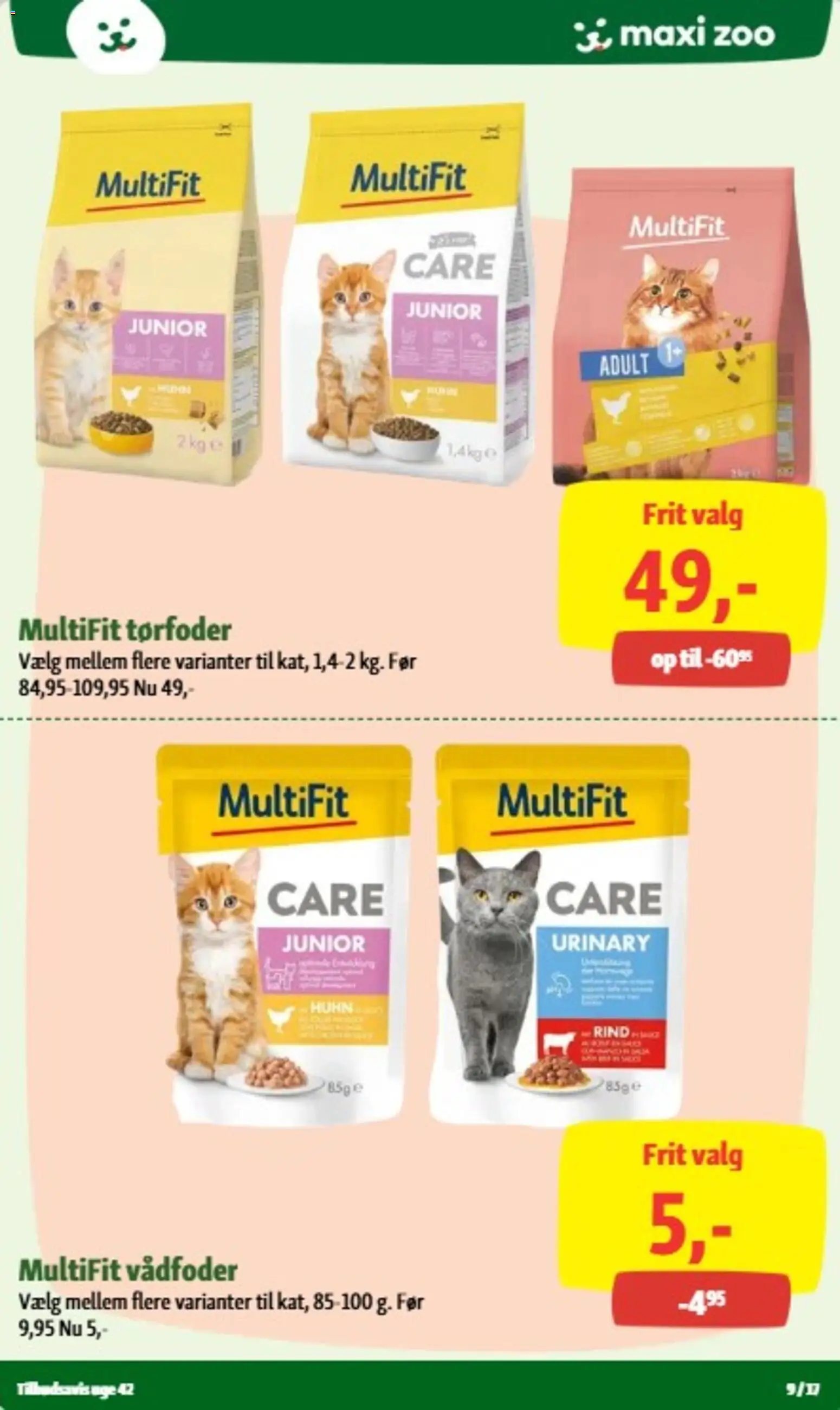 Maxi Zoo tilbudsavis – gyldig fra 14/10/2026 | Side: 9