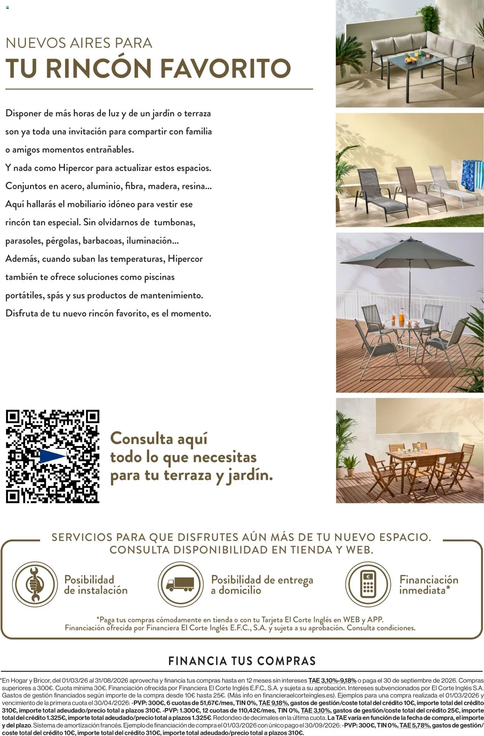 Hipercor Terraza y jardín │ válido desde el 16.03.2026 | Página: 2 | Productos: Té, Galette de chaise