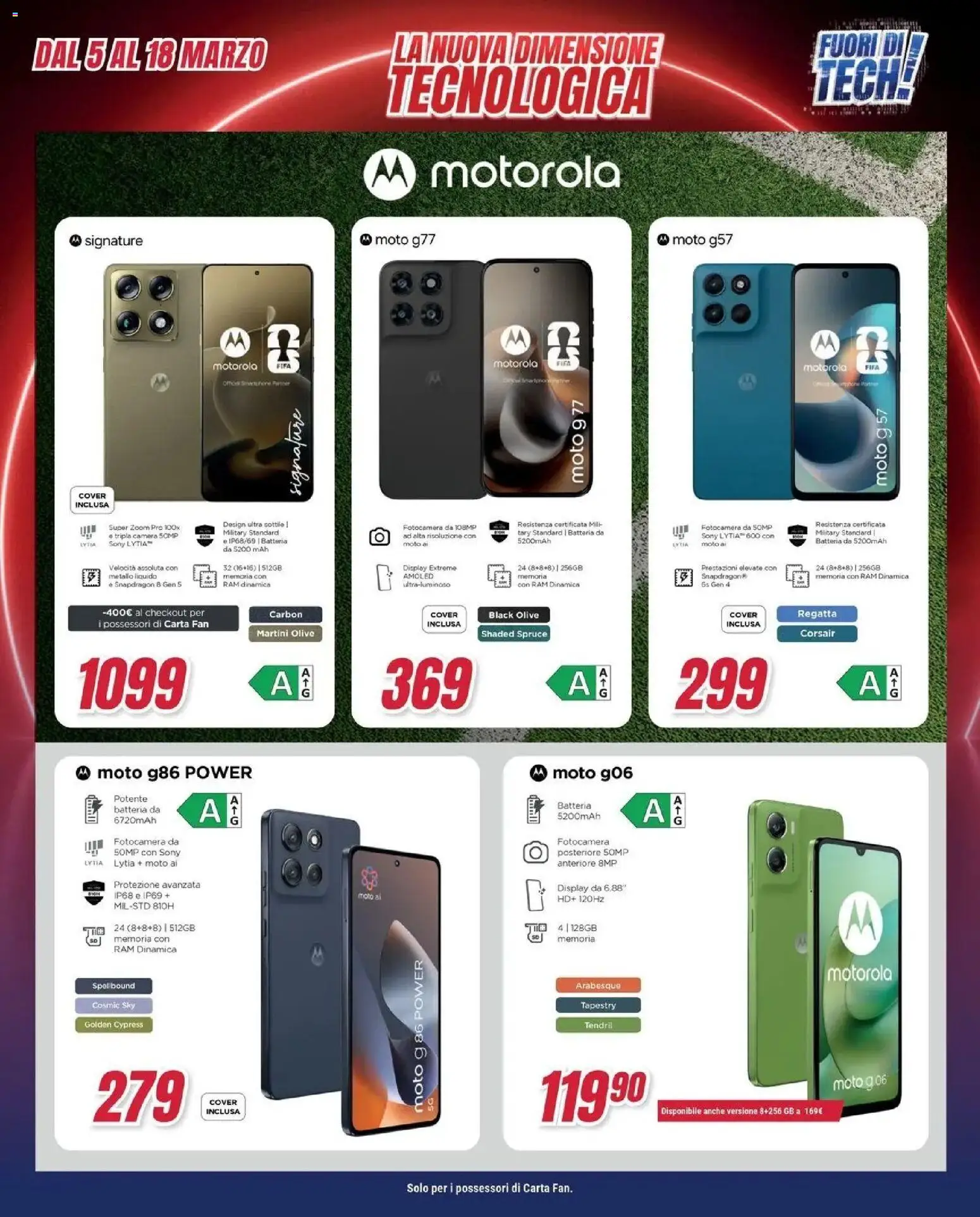 Volantino Trony del 04.03.2026 | Pagina: 35 | Prodotti: Olive, Fotocamera, Fan, Batteria