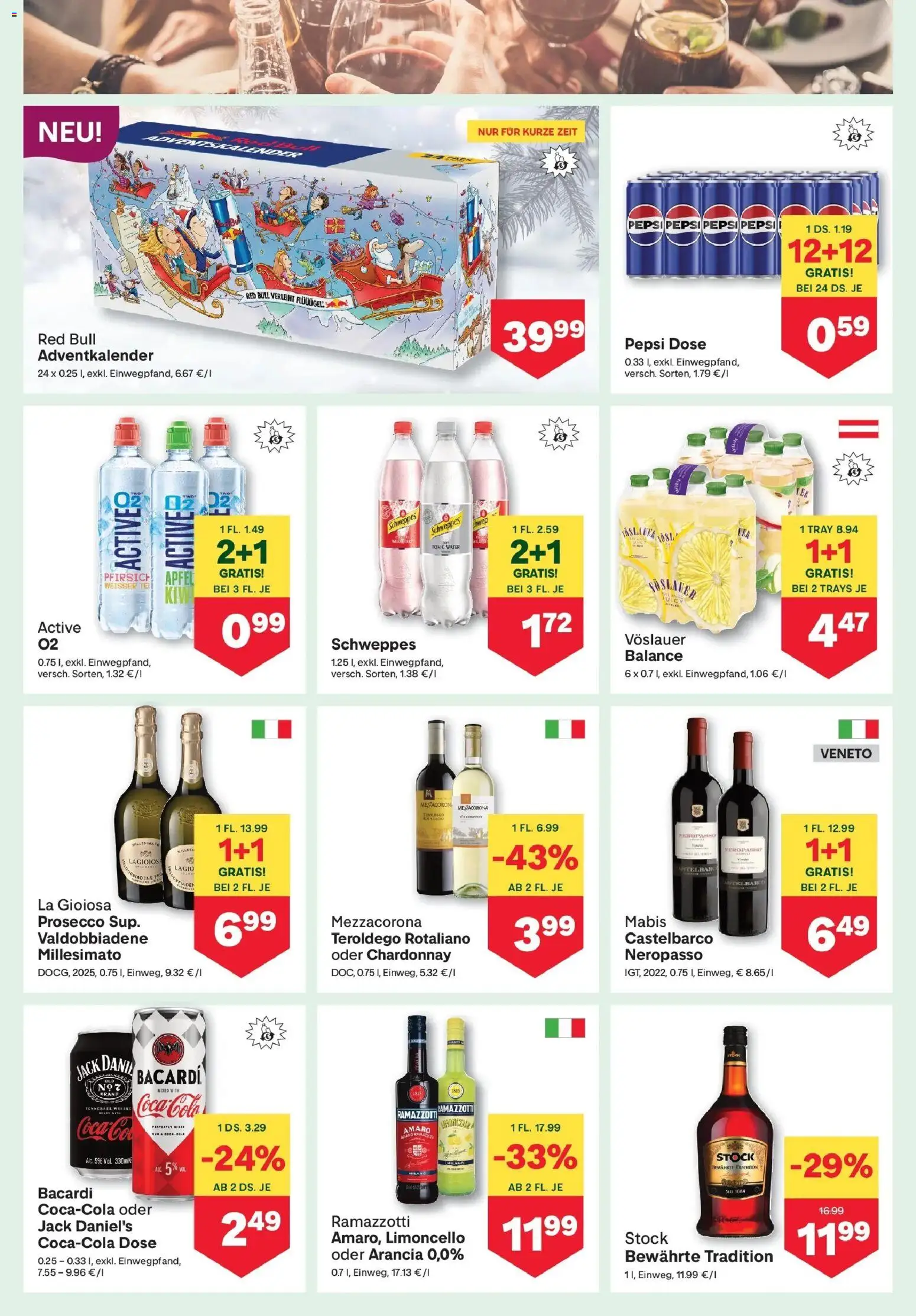 MPREIS Saalbach von 08.10.2026 - Aktuelle Angebote | Seite: 10 | Produkte: Pfirsich, Prosecco, Pepsi