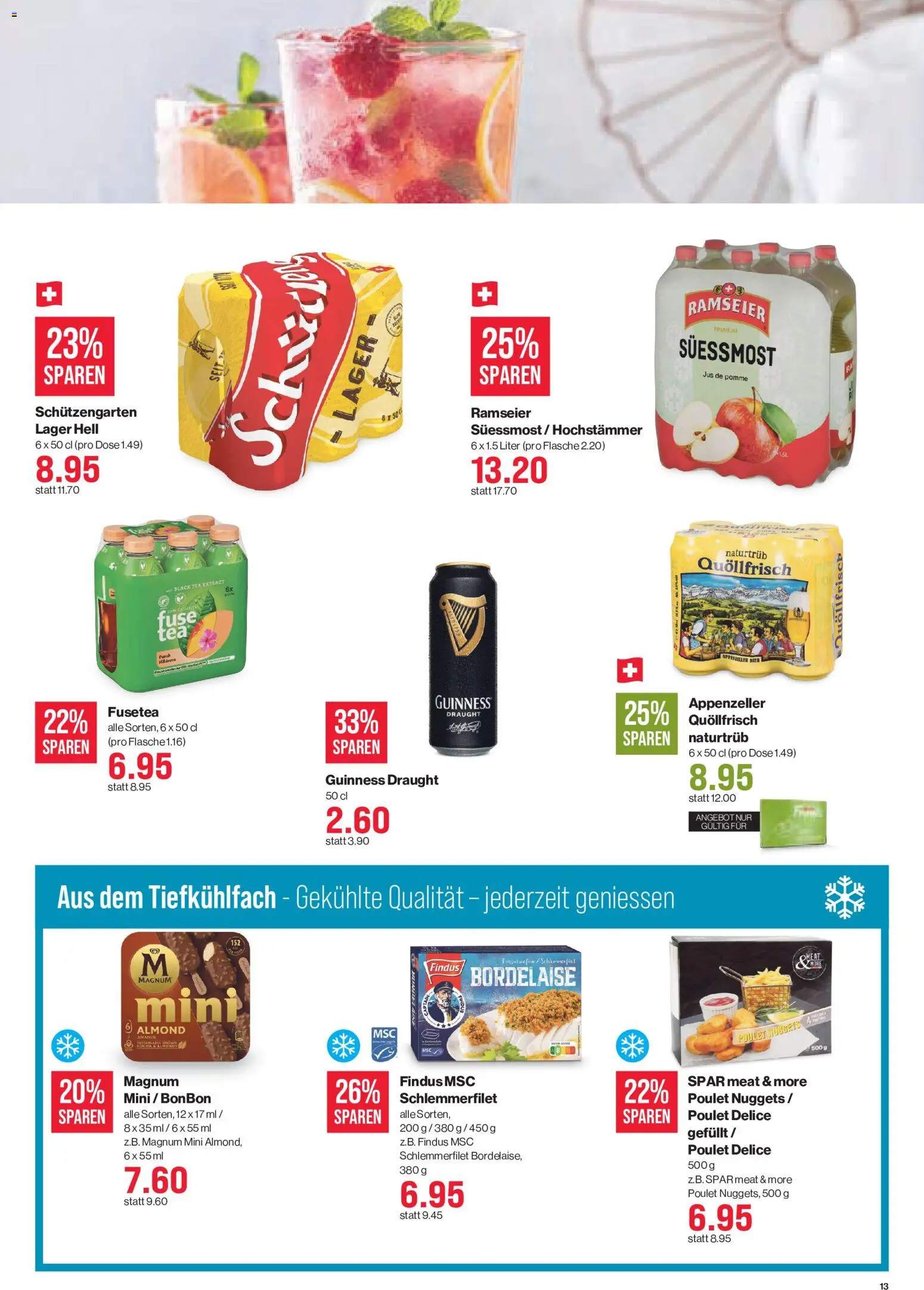 SPAR aktionen – gültig ab 10.09.2026 | Seite: 13