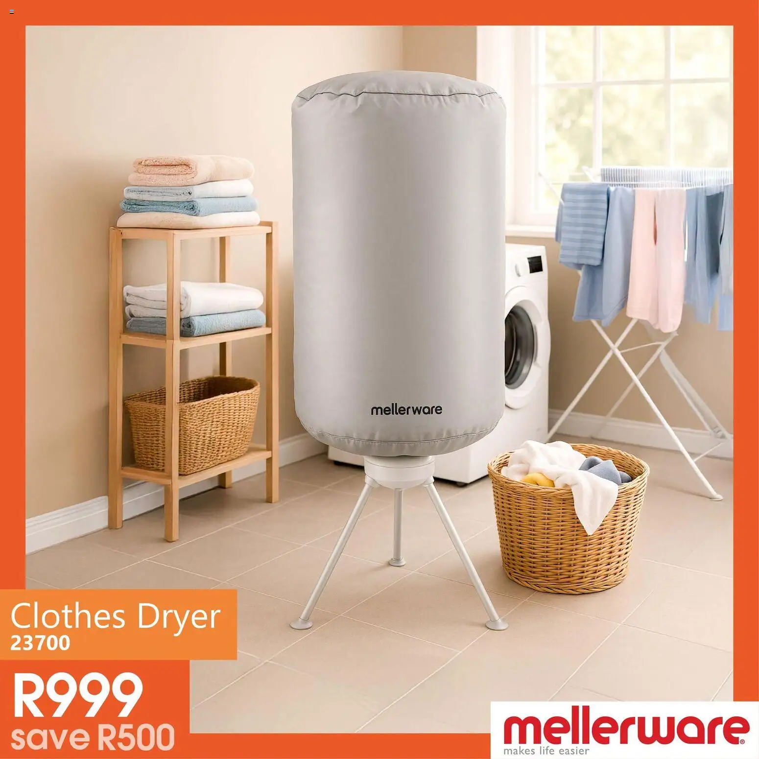 New Tafelberg Furnishers catalogue – valid from 01/07/2026 | Page: 4 | Products: Dryer