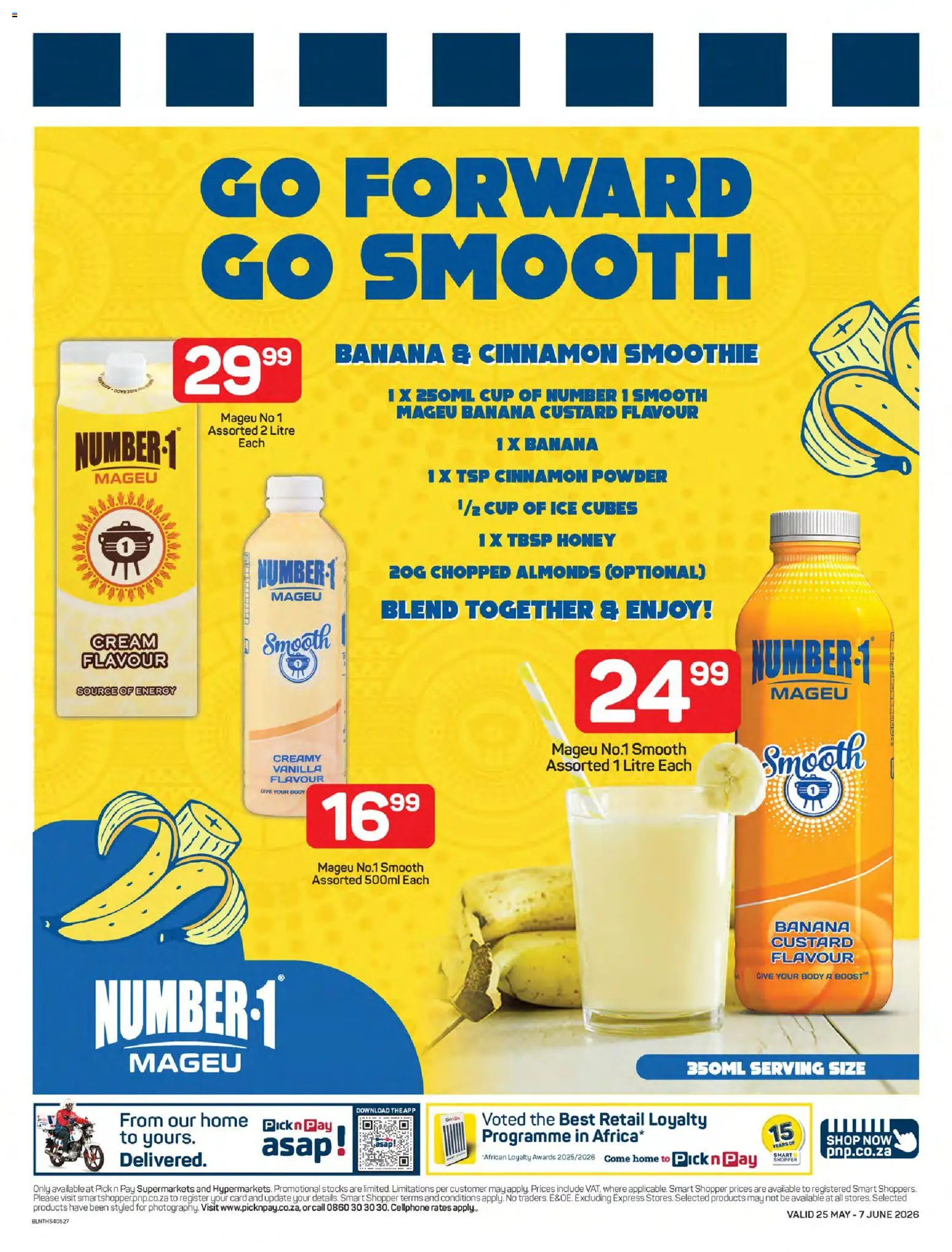 New Pick n Pay catalogue – valid from 25.05.2026 | Page: 13 | Products: Custard, Powder, Cream