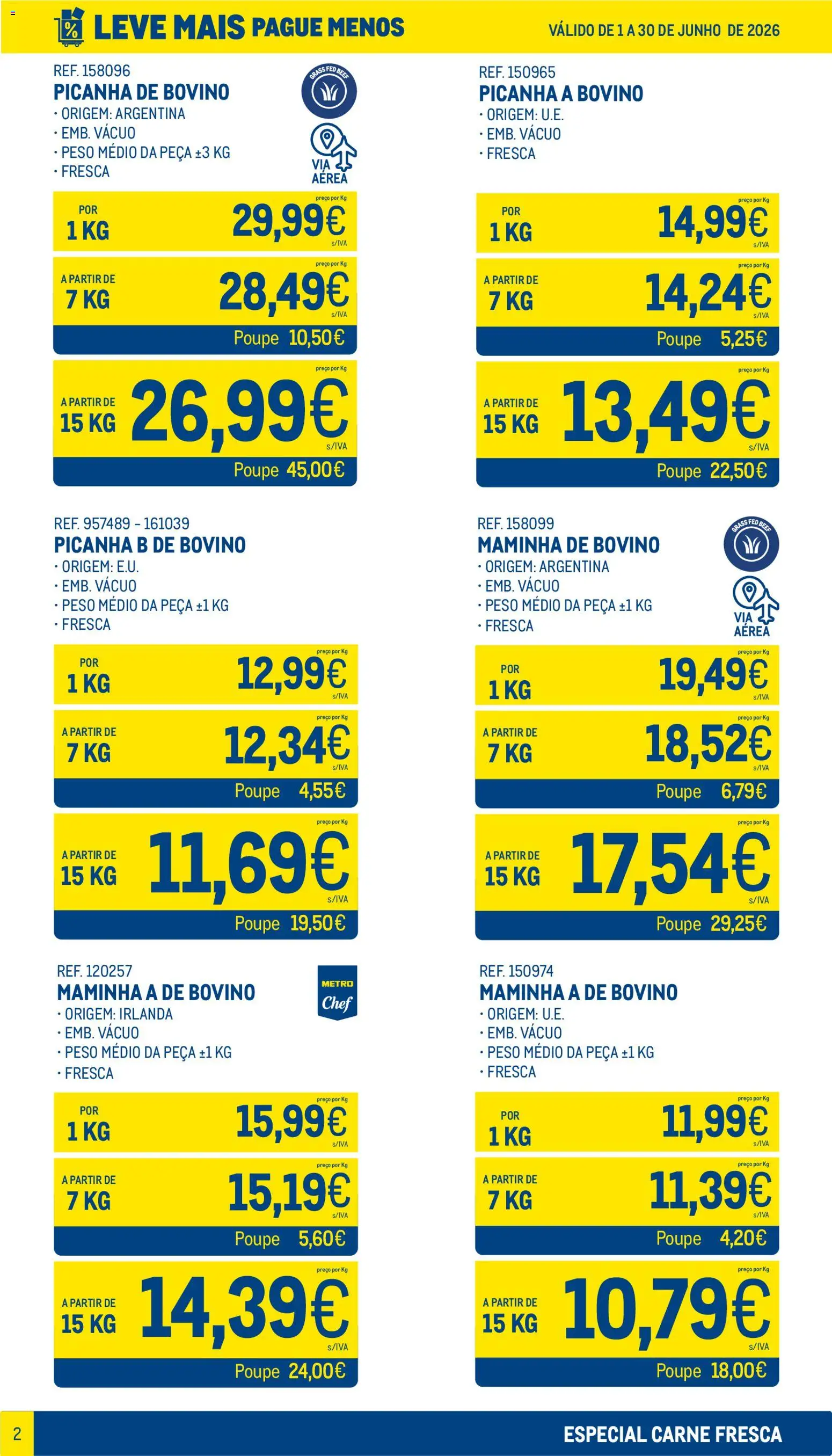 Makro Leve Mais Pague Menos - Carne Fresca │ válido de 01.06.2026 | Página: 2