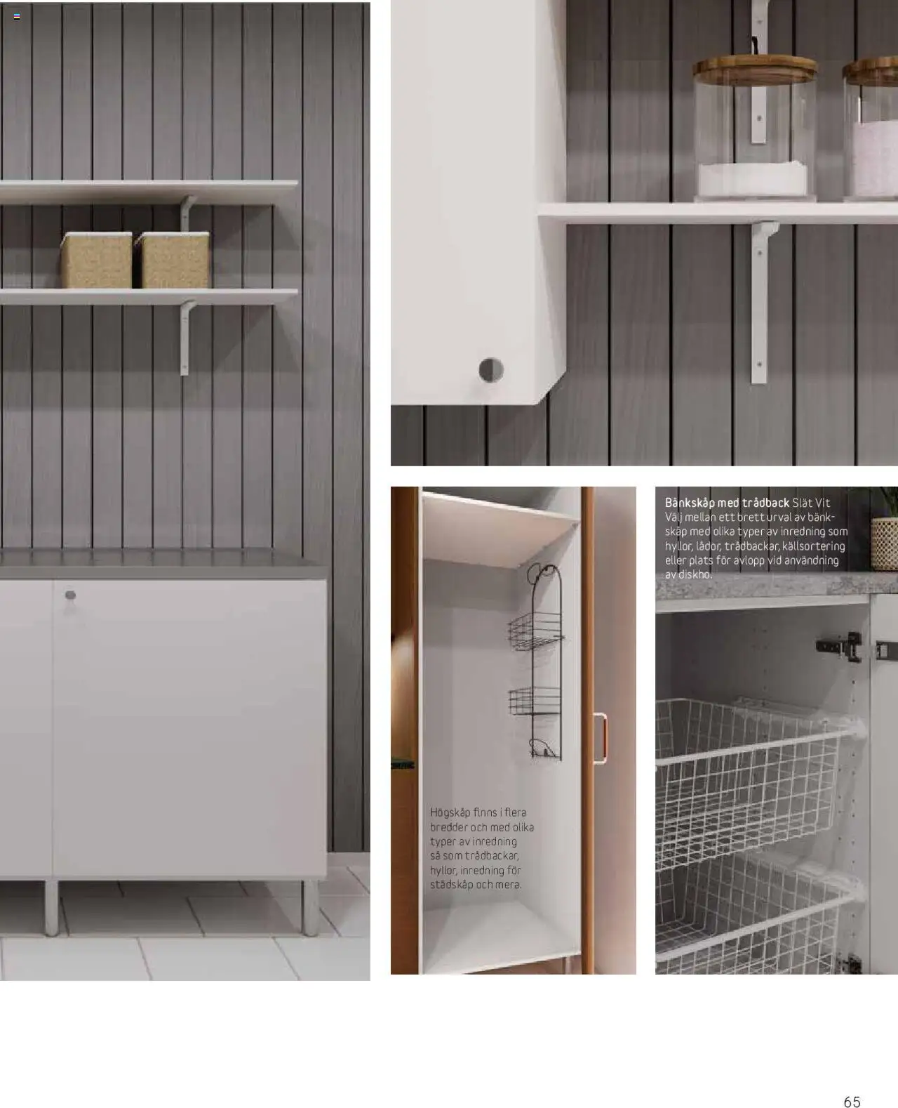Bauhaus reklamblad aktuell från 25.08.2025 | Sida: 65 | Produkter: Bänk, Skåp