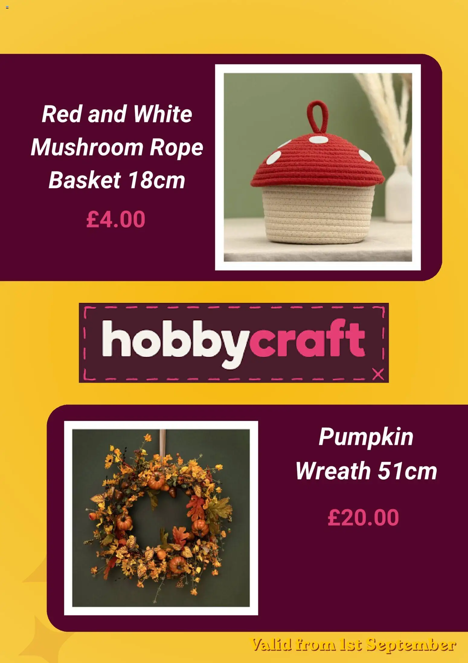 {H1} | Page: 3 | Products: Basket, Pumpkin