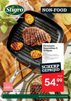 Sligro folder - Non food - Voorbeeld van een folder van Sligro, geldig van 02-07-2026
