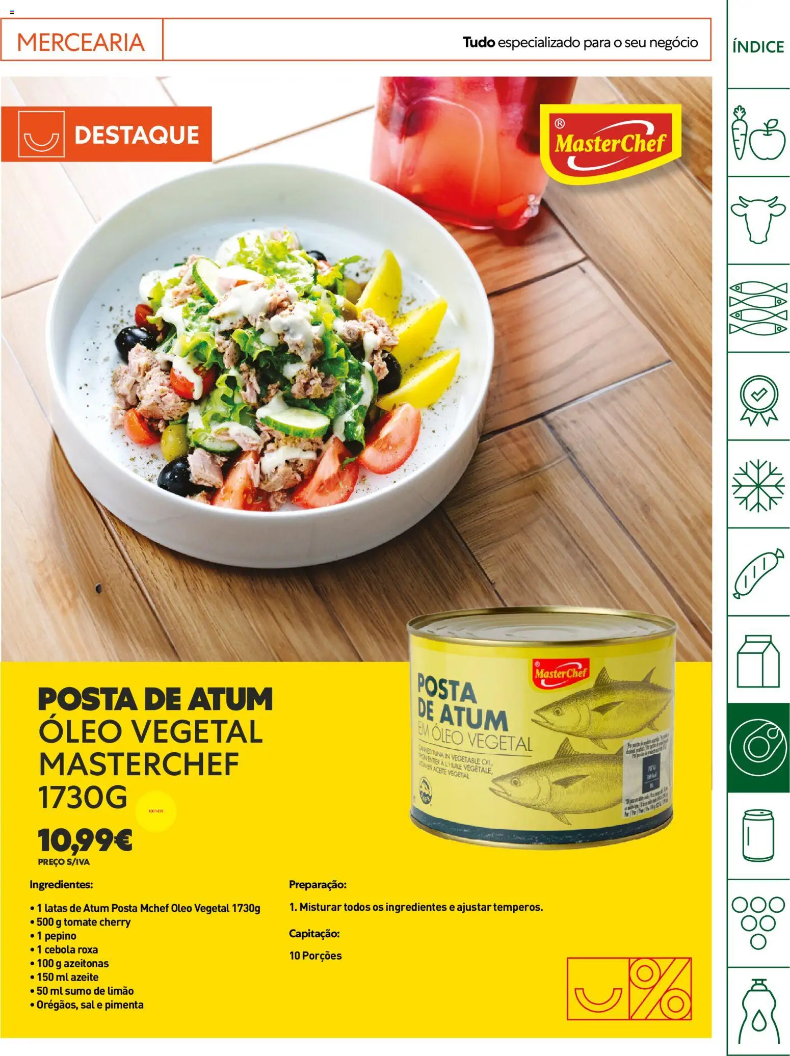 Recheio Horeca Madeira │ válido de 16.06.2026 | Página: 19 | Produtos: Azeite, Sal, Cebola, Óleo