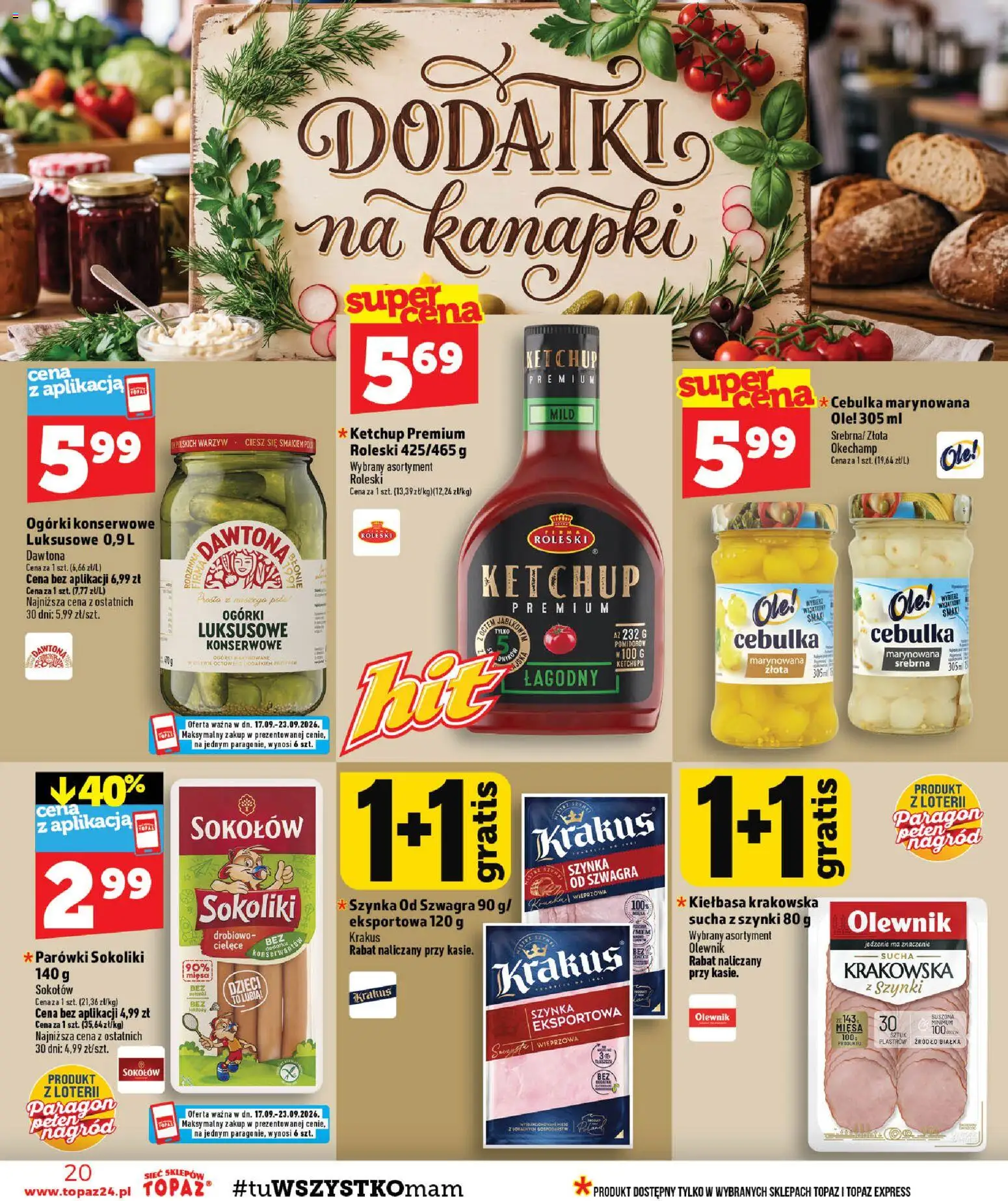 Topaz gazetka od 17.09.2026 | Strona: 20