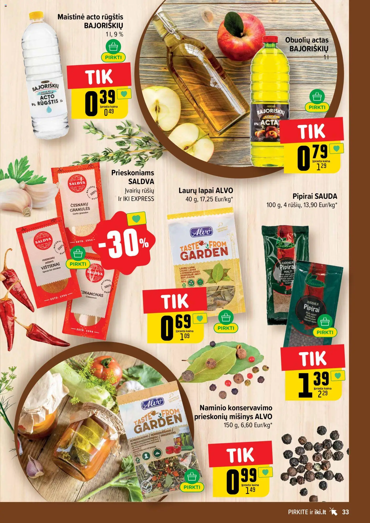 IKI akcijos nuo 08.06.2026 | Puslapis: 33