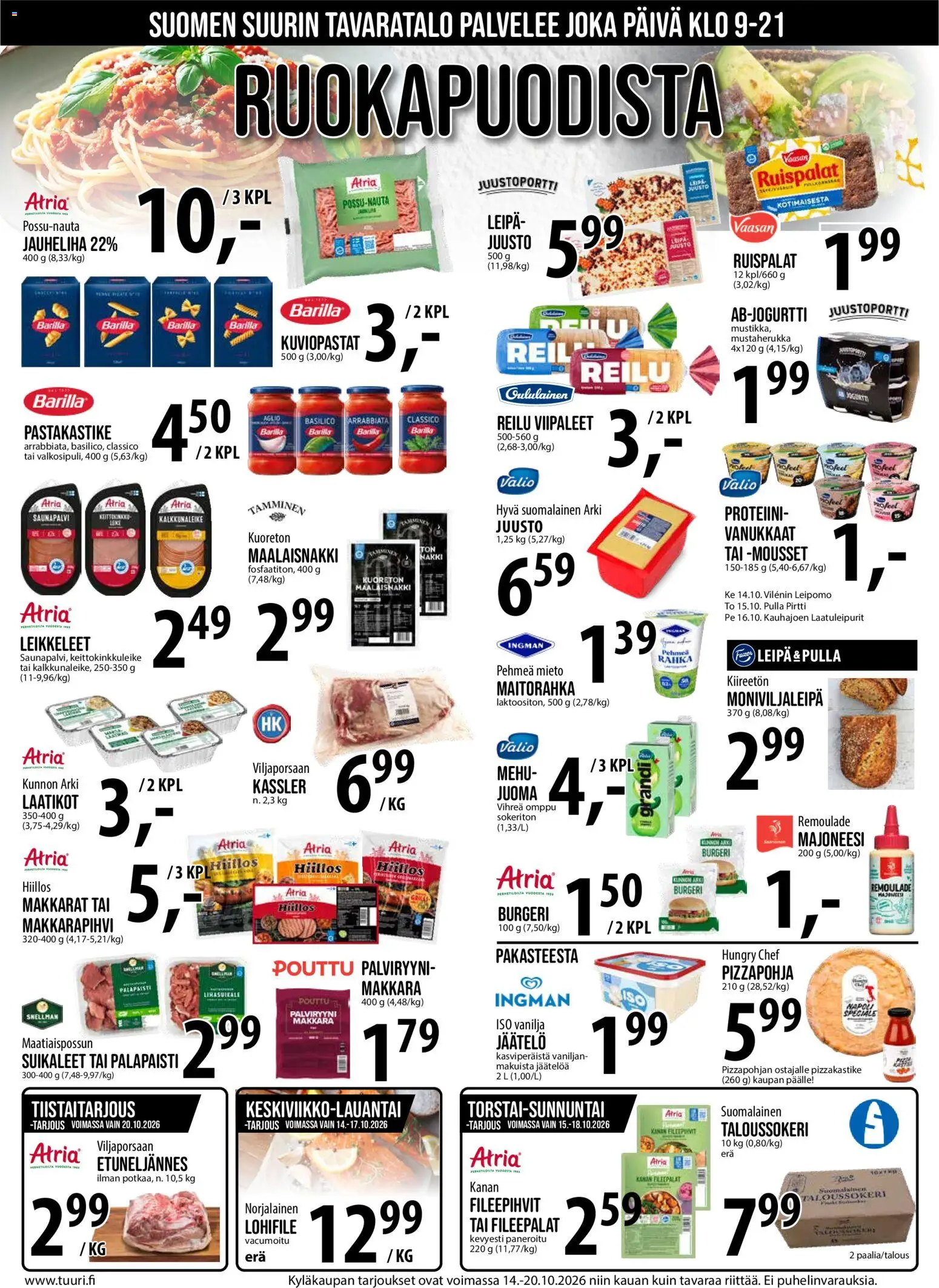 Tuuri tarjoukset – voimassa 14/10/2026 alkaen | Sivu: 13