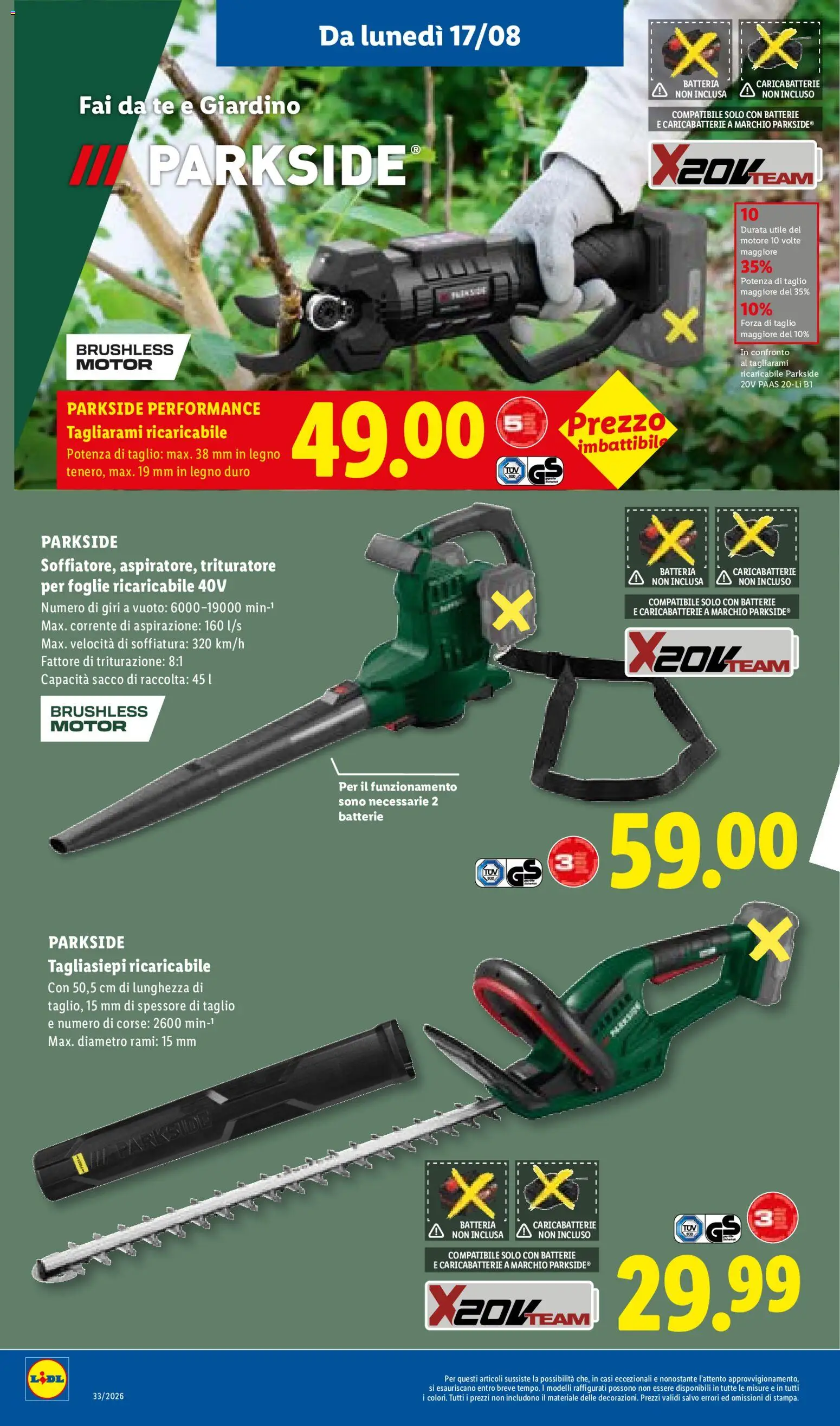 Volantino Lidl del 13/08/2026 | Pagina: 30