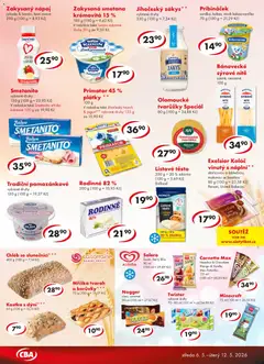 Náhled letáku CBA leták - Premium od 06.05.2026 | Strana: 2 | Produkty: Ovoce, Tvarůžky, Olomoucké tvarůžky, Těsto
