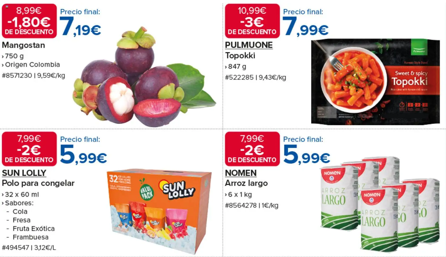 Costco catálogo │ válido desde el 09/07/2026 | Página: 2 | Productos: Arroz