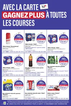 Monoprix - Prévisualisation de Monoprix catalogue valide à partir de 11/08/2026 | Page: 2 | Produits: Eau minérale, Glace, Pêche, Eau minérale naturelle