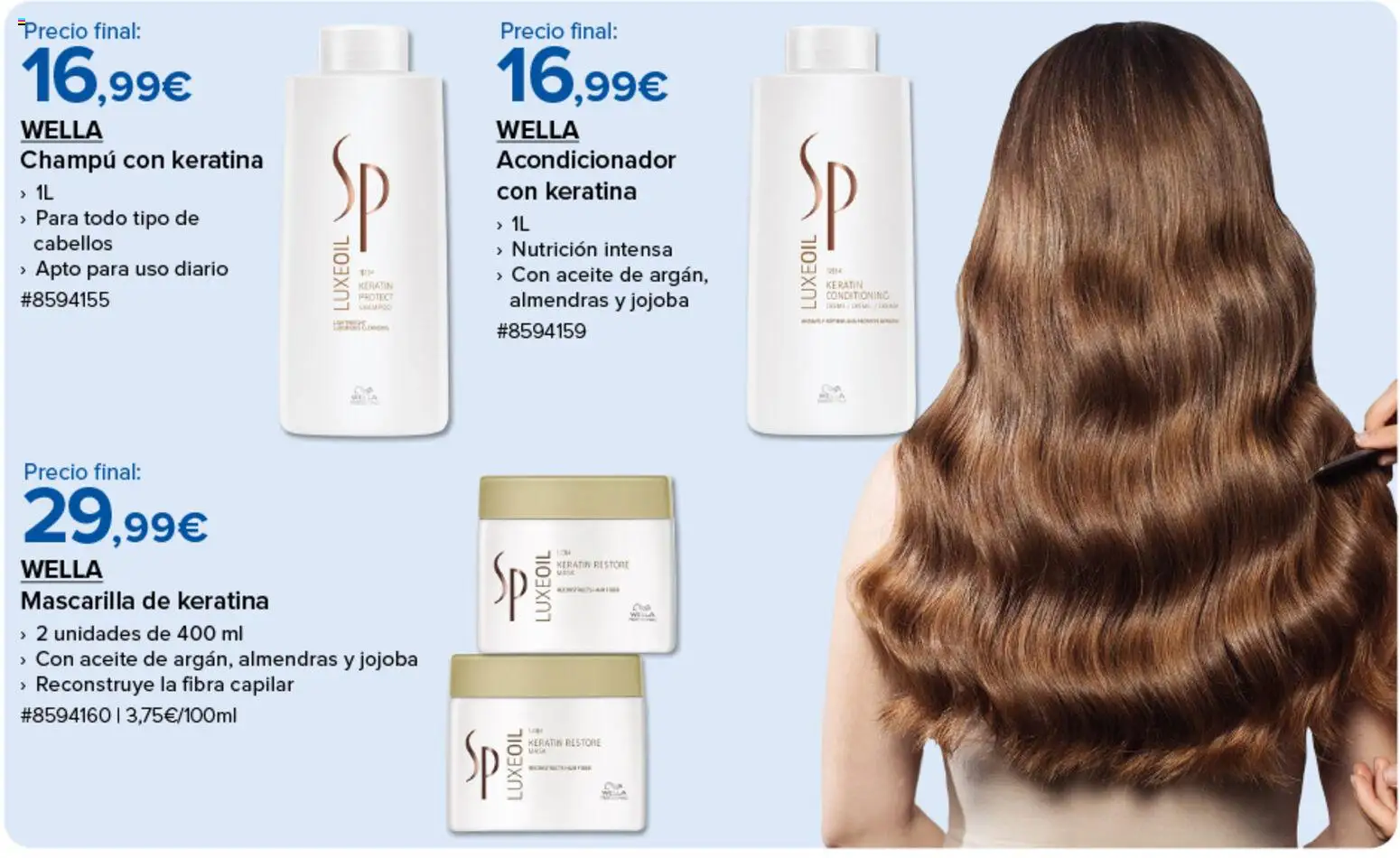 Costco Cuidado Beleza │ válido desde el 08/07/2026 | Página: 5 | Productos: Champú, Acondicionador, Aceite