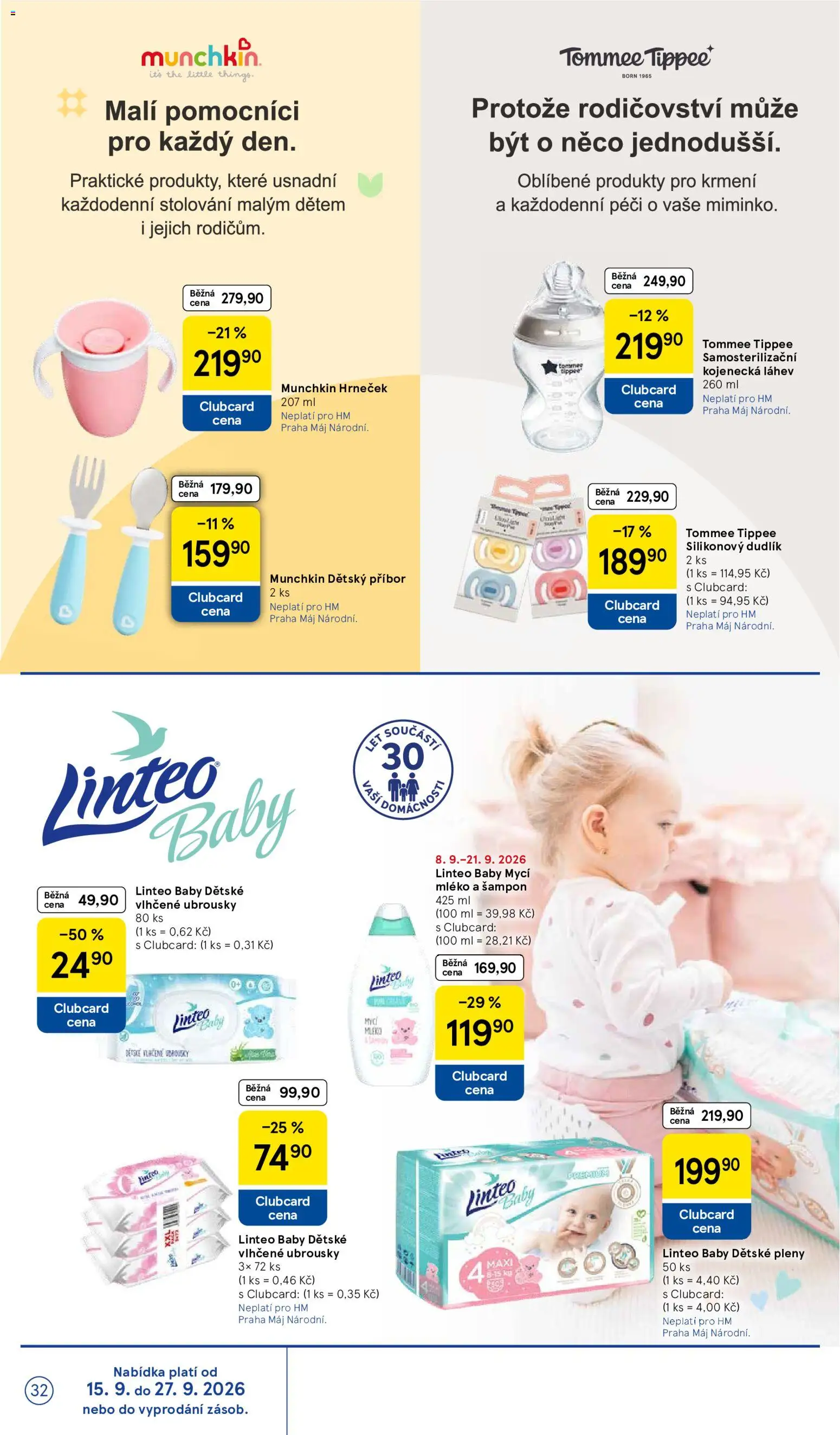 Tesco leták - Hypermarket od 16.09.2026 | Strana: 32