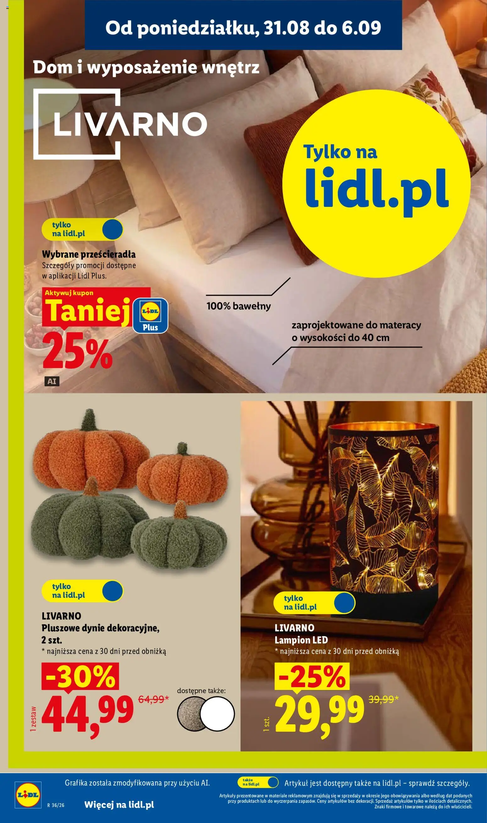 Lidl Polsko katalog od 31.08.2026 | Strana: 28 | Produkty: Lampión, LED
