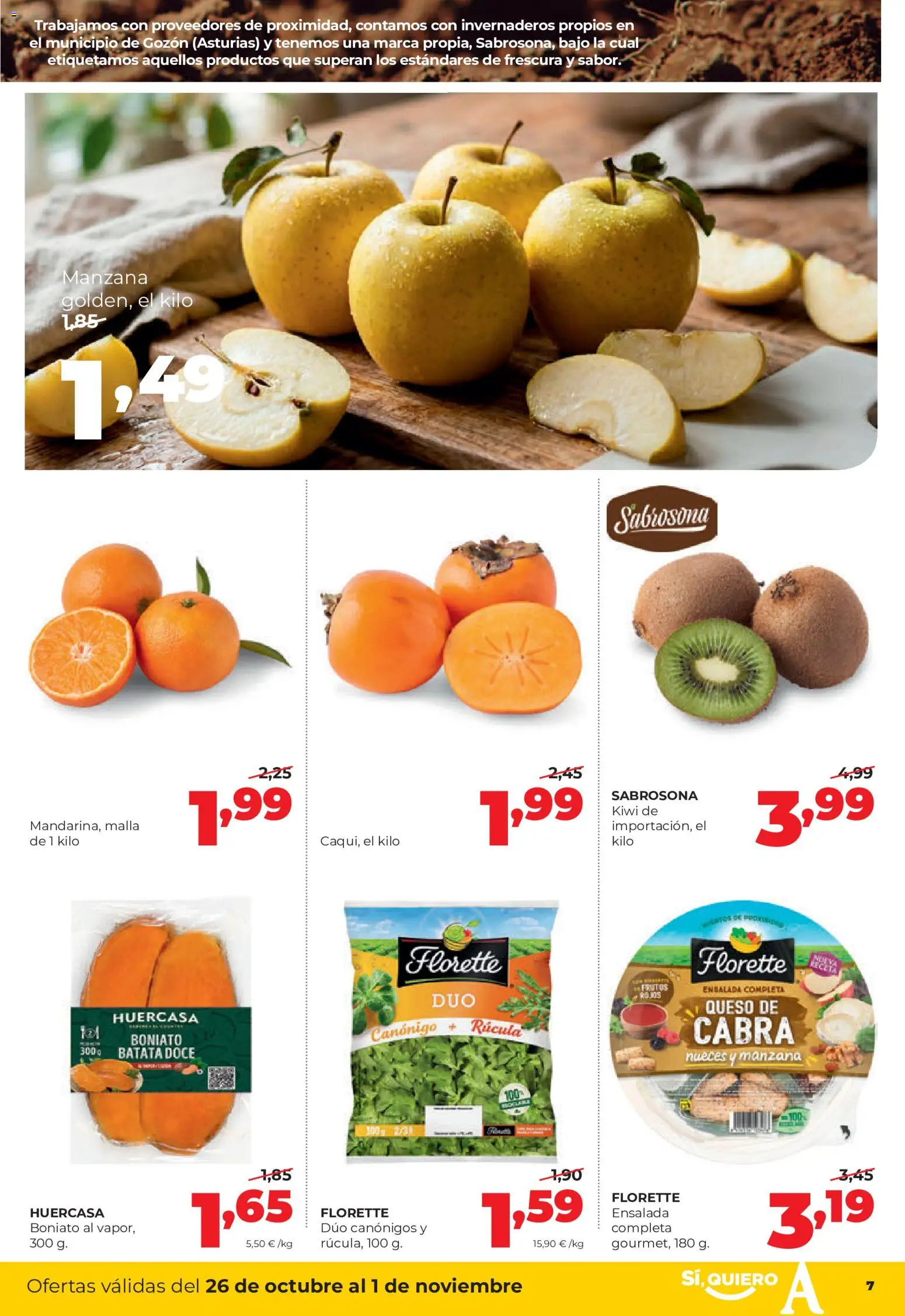 Folleto Alimerka - Página 7 - Ofertas válidas hasta el 1 de noviembre de 2026