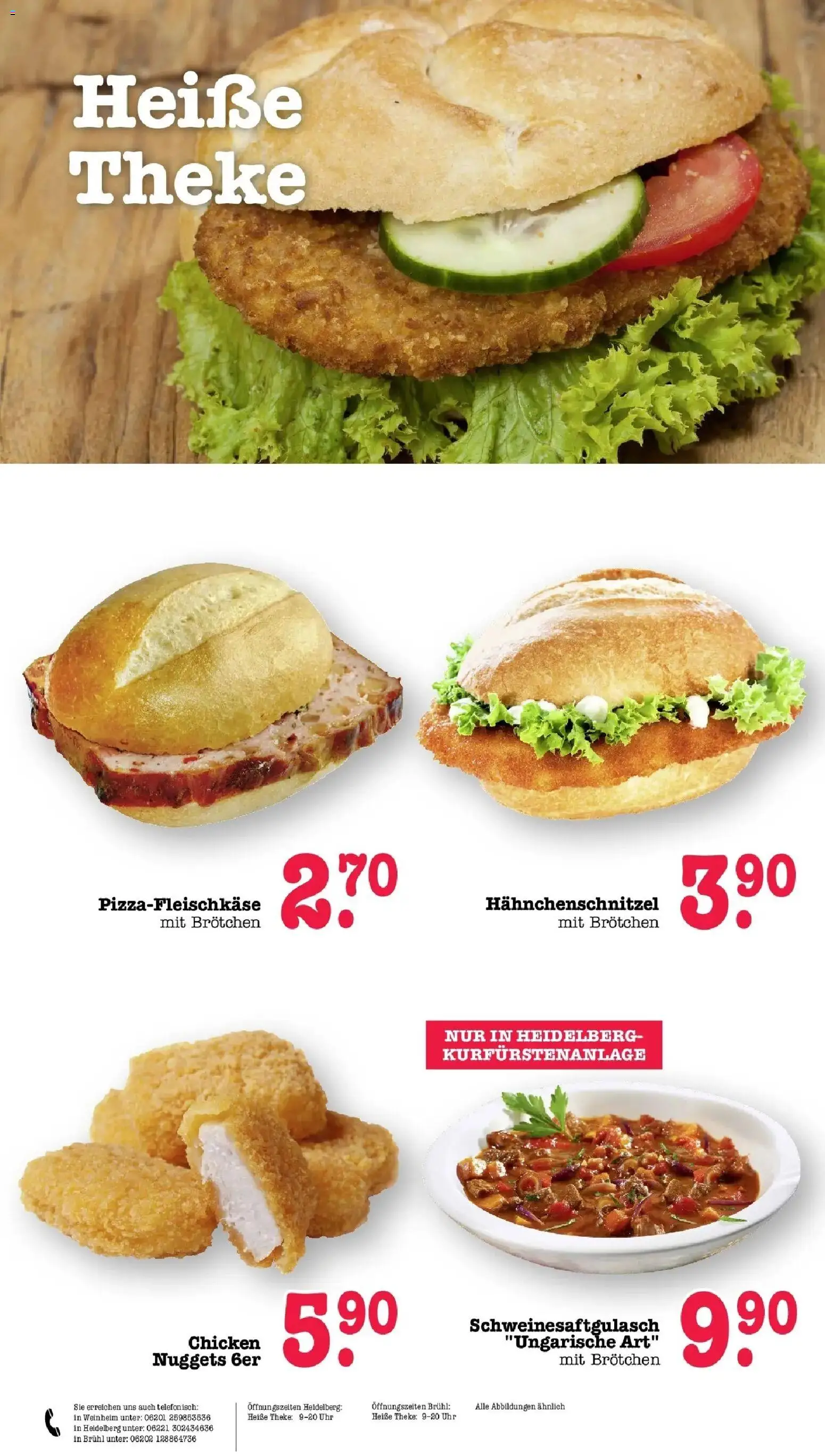 Edeka Prospekt Heidelberg (ab 17.08.2026) » Angebote Online | Seite: 13 | Produkte: Theke, Uhr