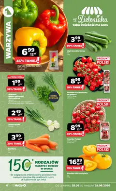 Pogląd oferty "Cebula dymka, Cebula dymka 1 pęczek" - ważna od 25.06.2026 | Strona: 4