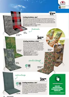 Hagebau Gartenjahr ab 13.03.2026 gültig | Seite: 18 | Produkte: Stuhl