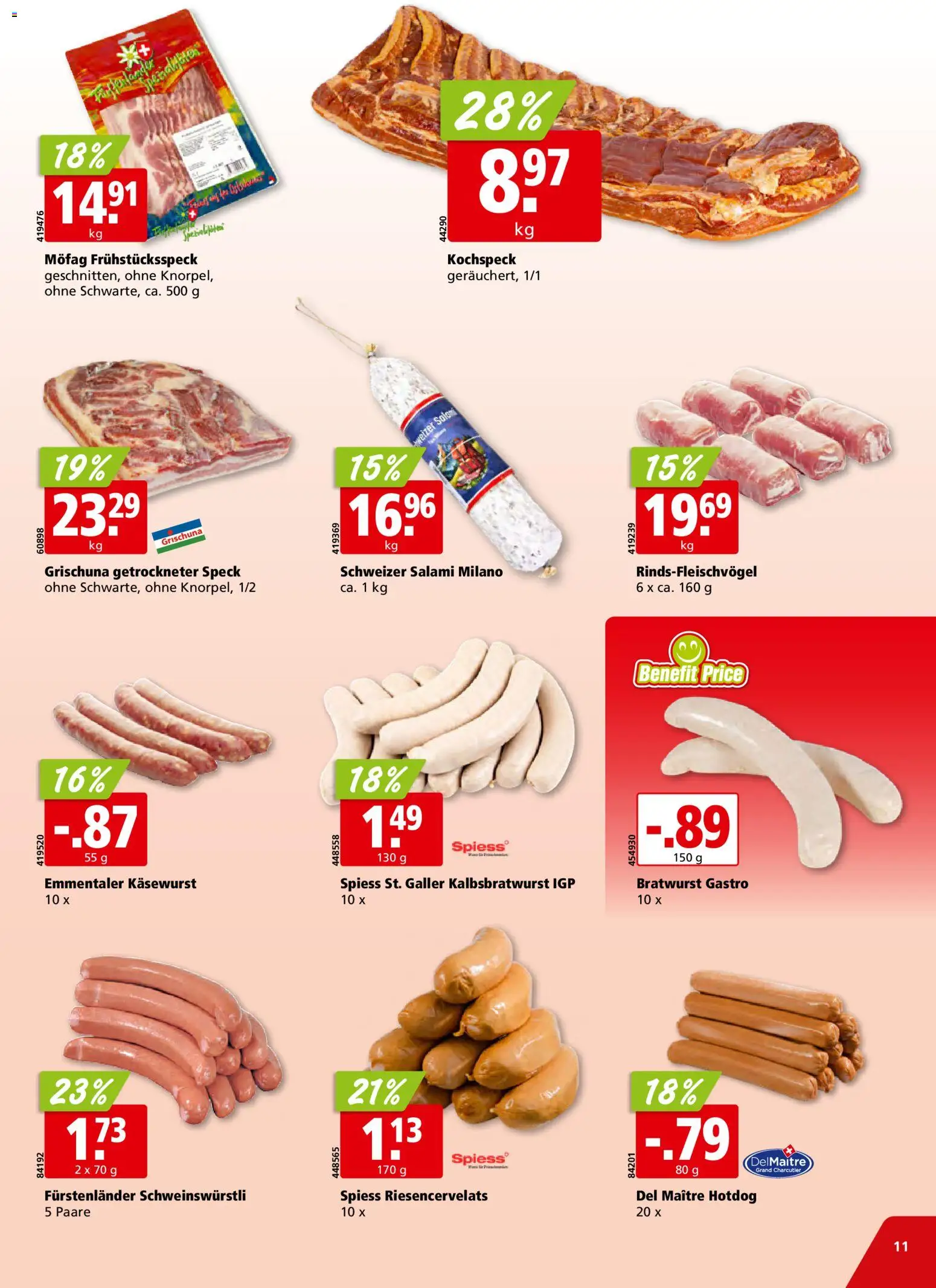 Aligro aktionen – gültig ab 07.09.2026 | Seite: 11 | Produkte: Salami, Spezialitäten
