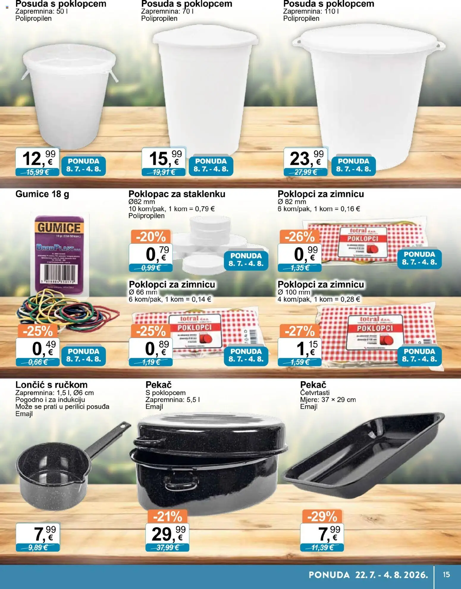 KTC katalog | vrijedi od 22.07.2026 | Stranica: 15 | Proizvodi: Gumice