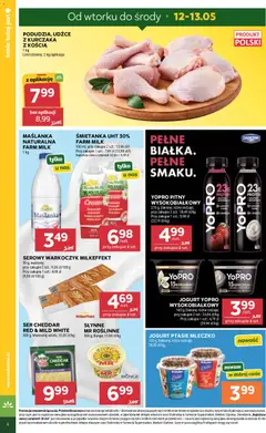 Pogląd oferty "Stokrotka gazetka" - ważna od 07.05.2026 | Strona: 21 | Produkty: Ptasie mleczko, Ser, Owoce, Ser cheddar