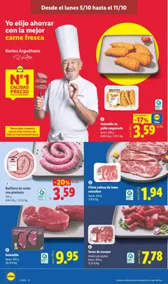 Vista previa Butifarra de cerdo con pimienta, 700 g válido desde el 05/10/2026 | Página: 6 | Productos: Lomo, Cerdo, Tacos, Filete
