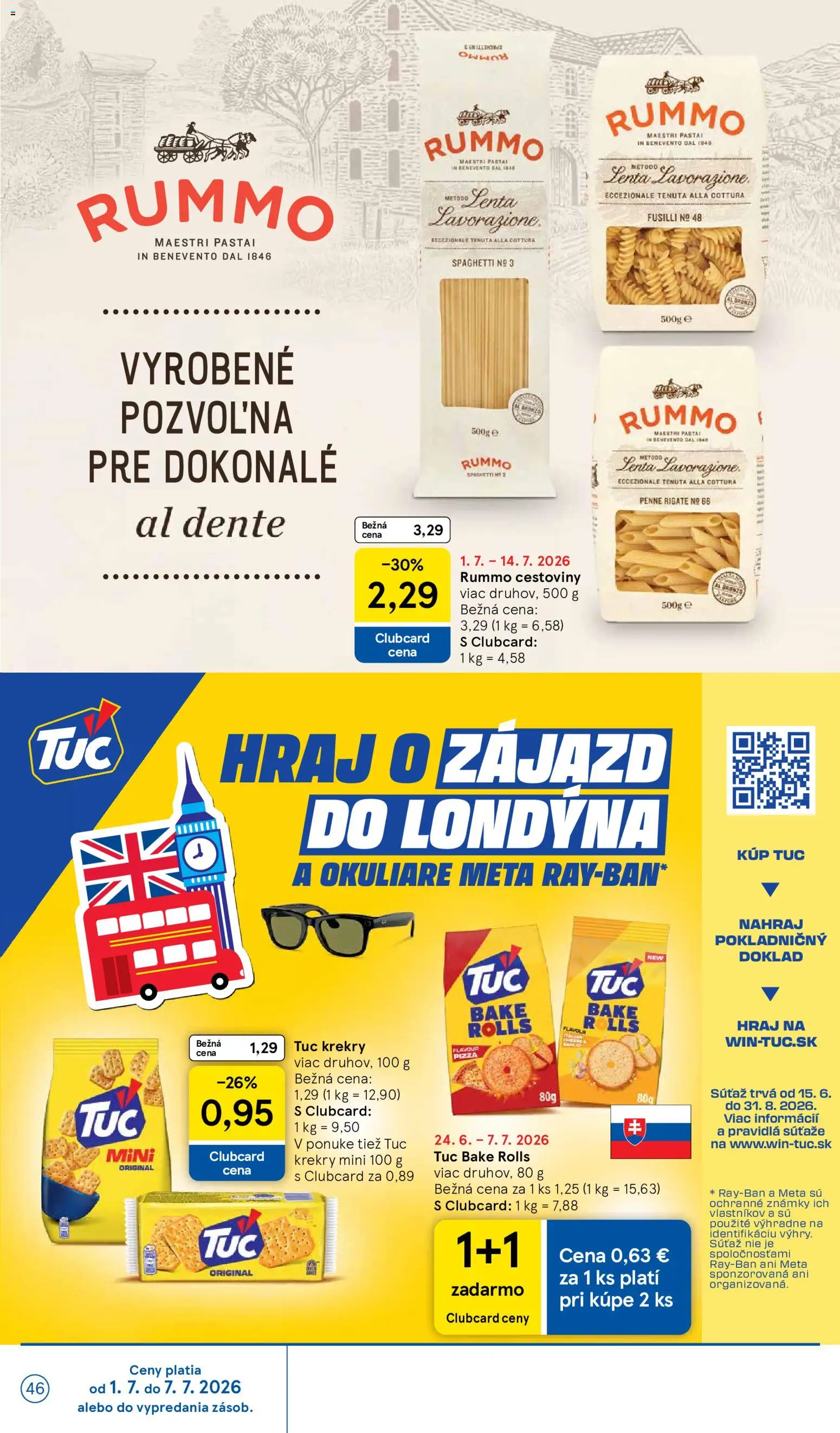 Nové Tesco akcie – leták je platný od 01.07.2026 | Strana: 46