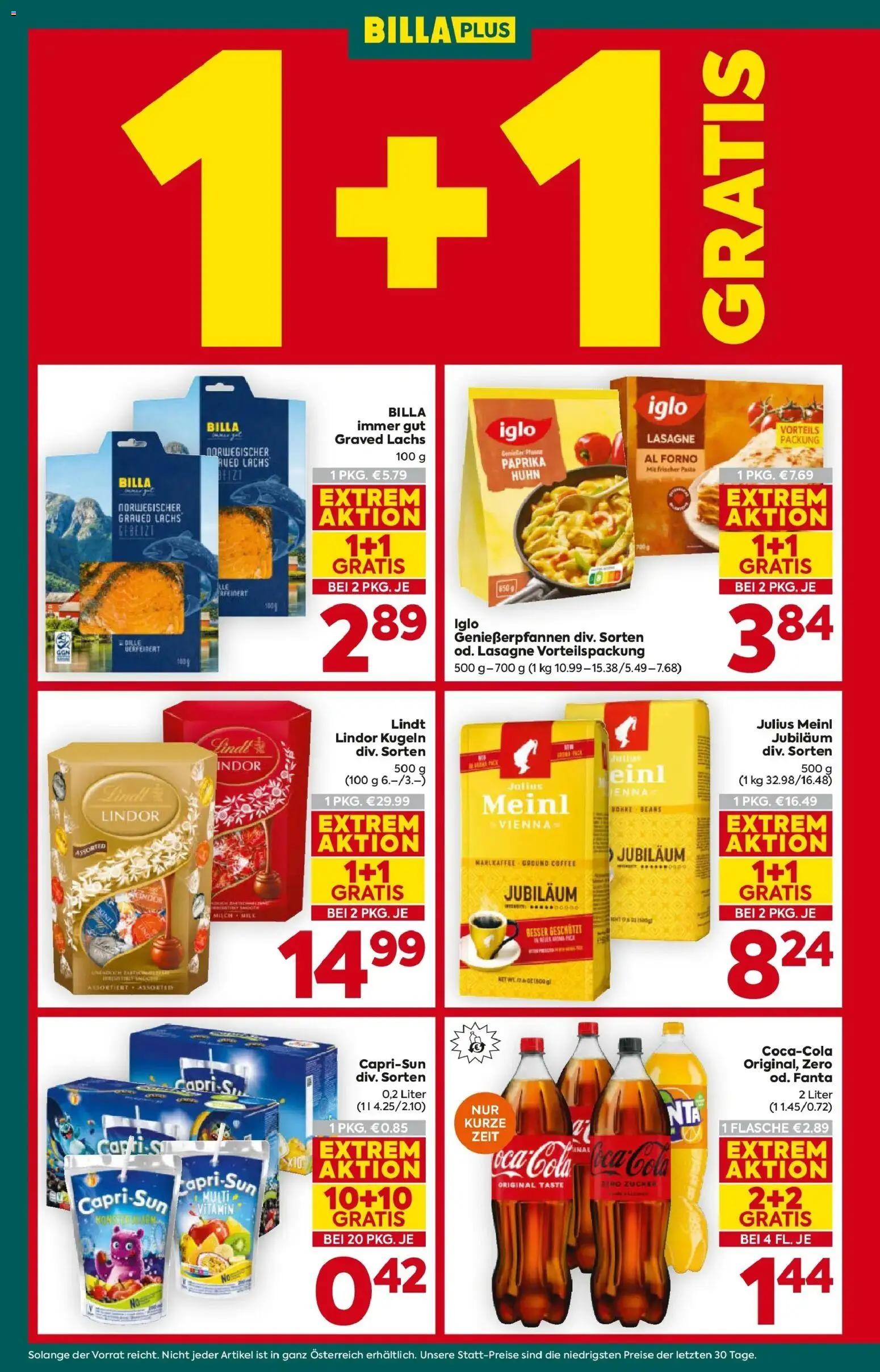 Billa Plus Flugblatt - Wien gültig ab 21.05.2026 | Seite: 4 | Produkte: Zucker, Milch