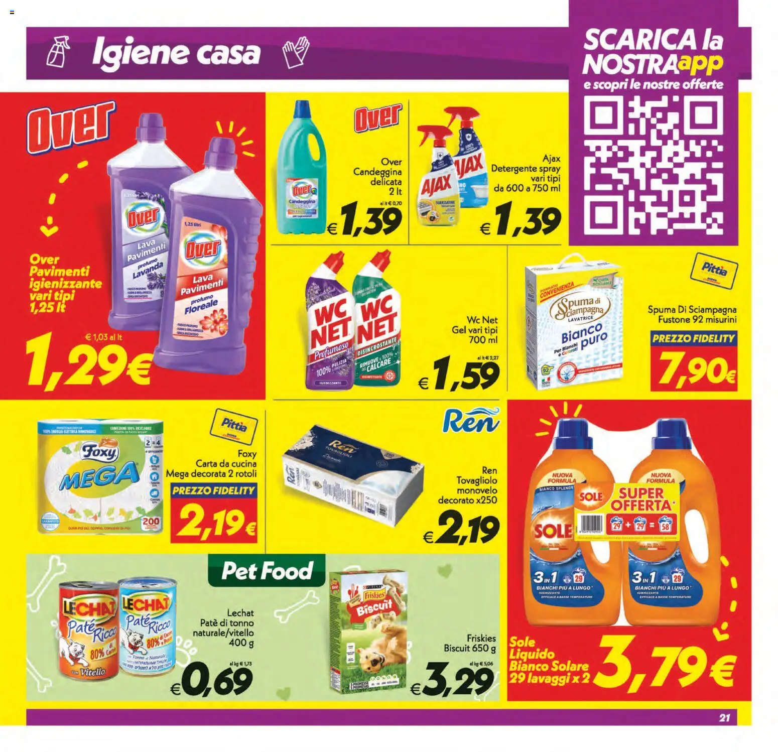 Volantino SuperConveniente del 01/09/2026 | Pagina: 21 | Prodotti: Paté, Detergente, Vitello, Tonno