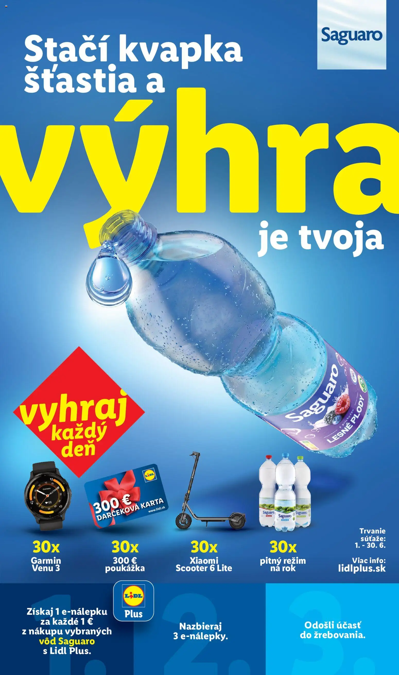 Nové Lidl akcie – leták je platný od 01.06.2026 | Strana: 20 | Produkty: Garmin, Xiaomi