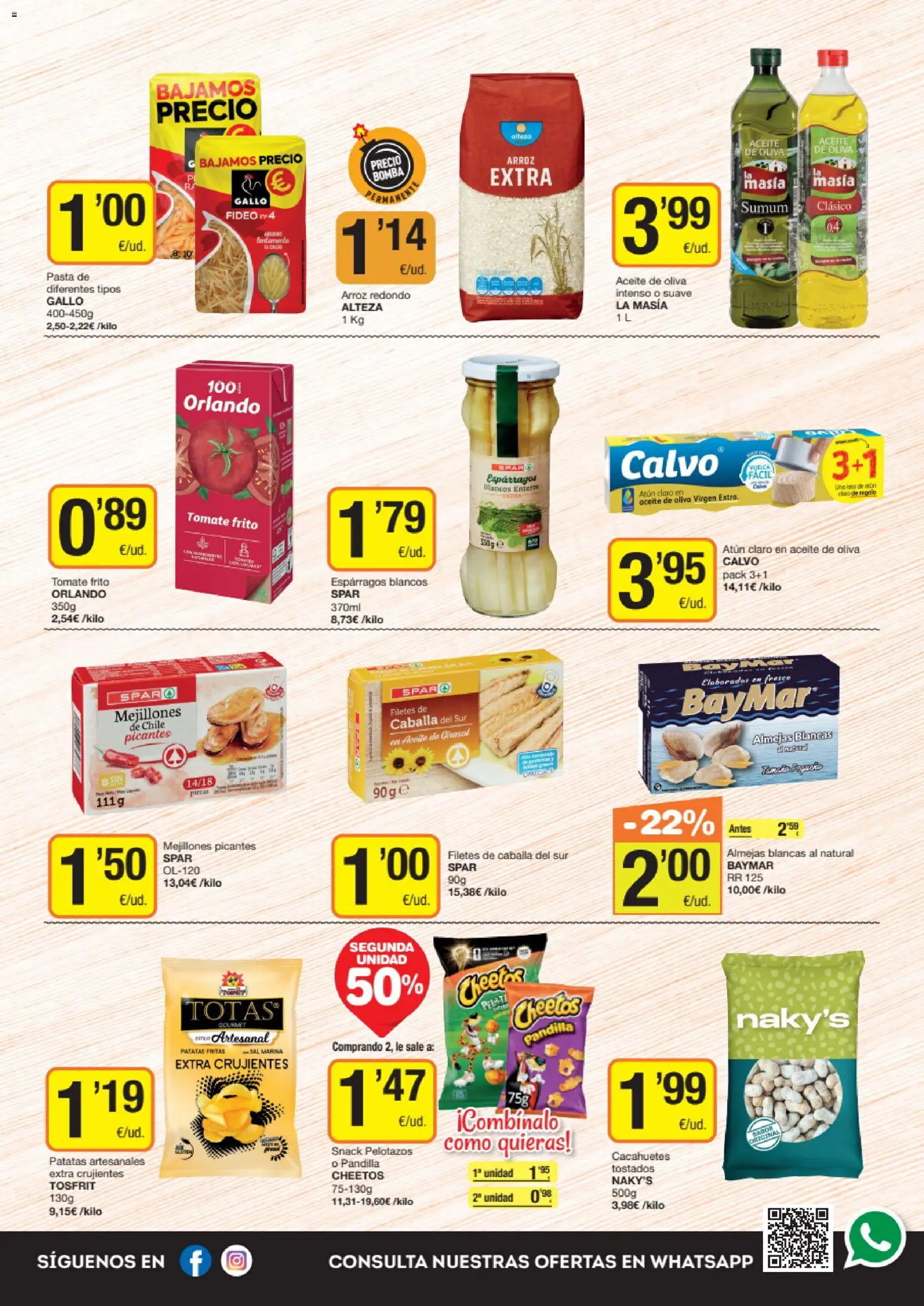Economy Cash folleto │ válido desde el 24/09/2026 | Página: 6 | Productos: Atún, Arroz, Aceite de oliva, Patatas fritas