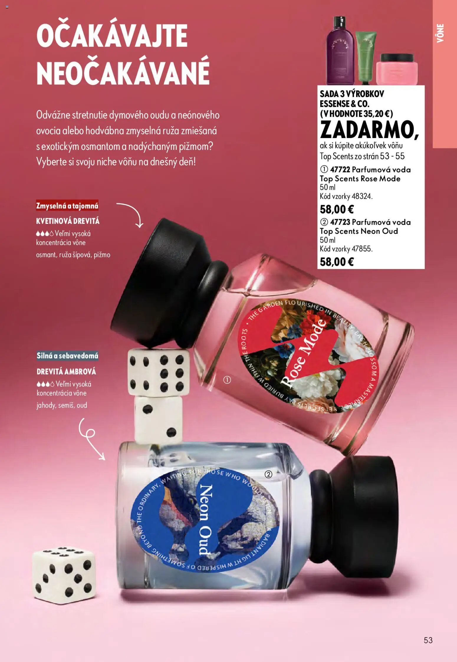 Nové Oriflame akcie – leták je platný od 19.08.2026 | Strana: 53 | Produkty: Voda