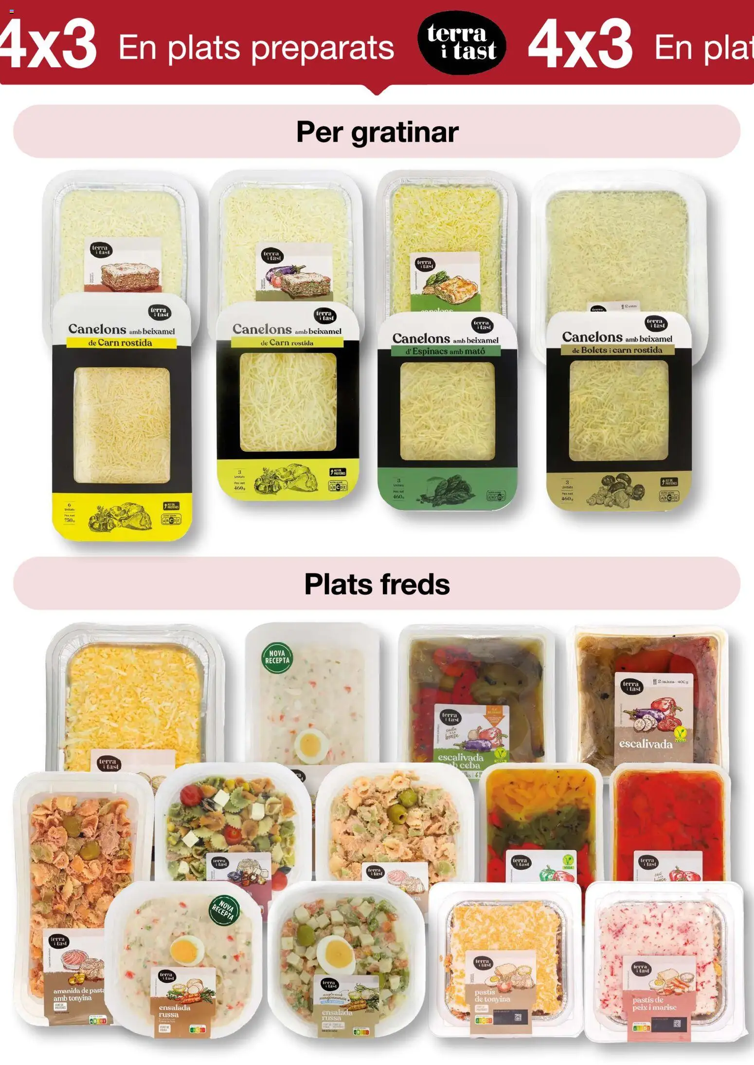 Bonpreu folleto │ válido desde el 15/09/2026 | Página: 55 | Productos: Pasta, Ensalada