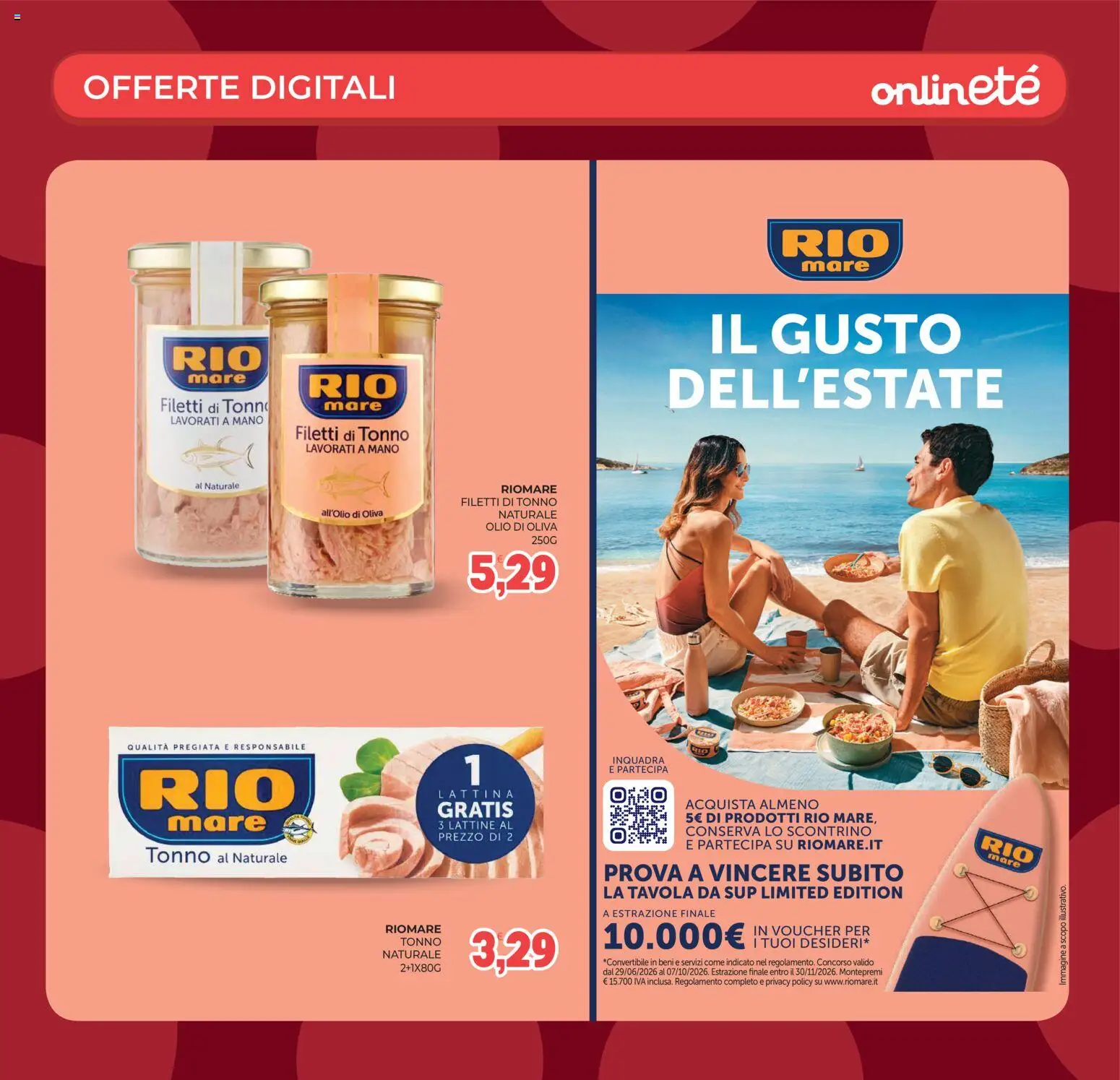 Volantino Eté del 11/09/2026 | Pagina: 32 | Prodotti: Olio, Tonno, Tonno al naturale, Olio di Oliva