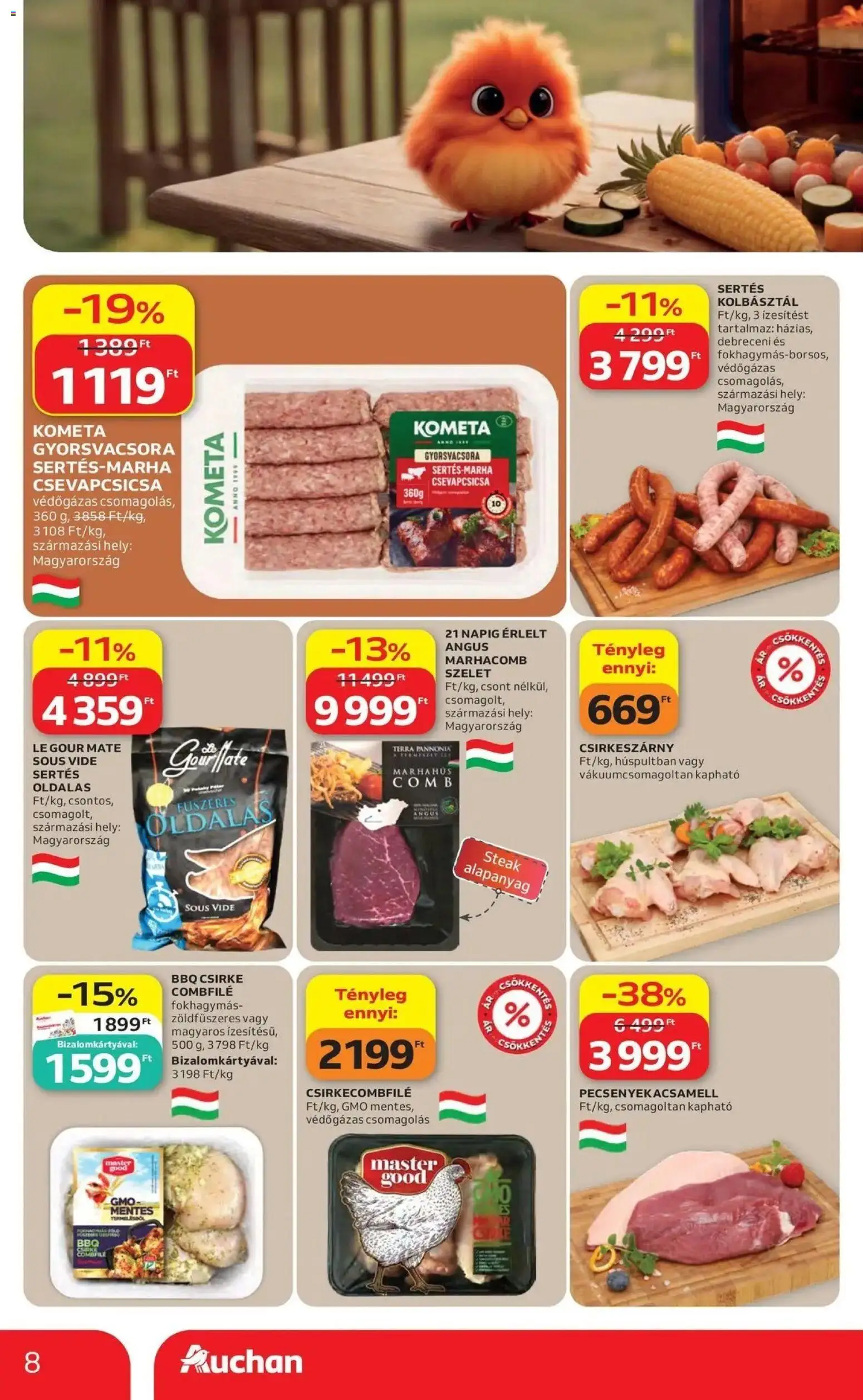 Auchan akciós ujság - amely érvényes a következő dátumtól: 30.04.2026 | Oldal: 8
