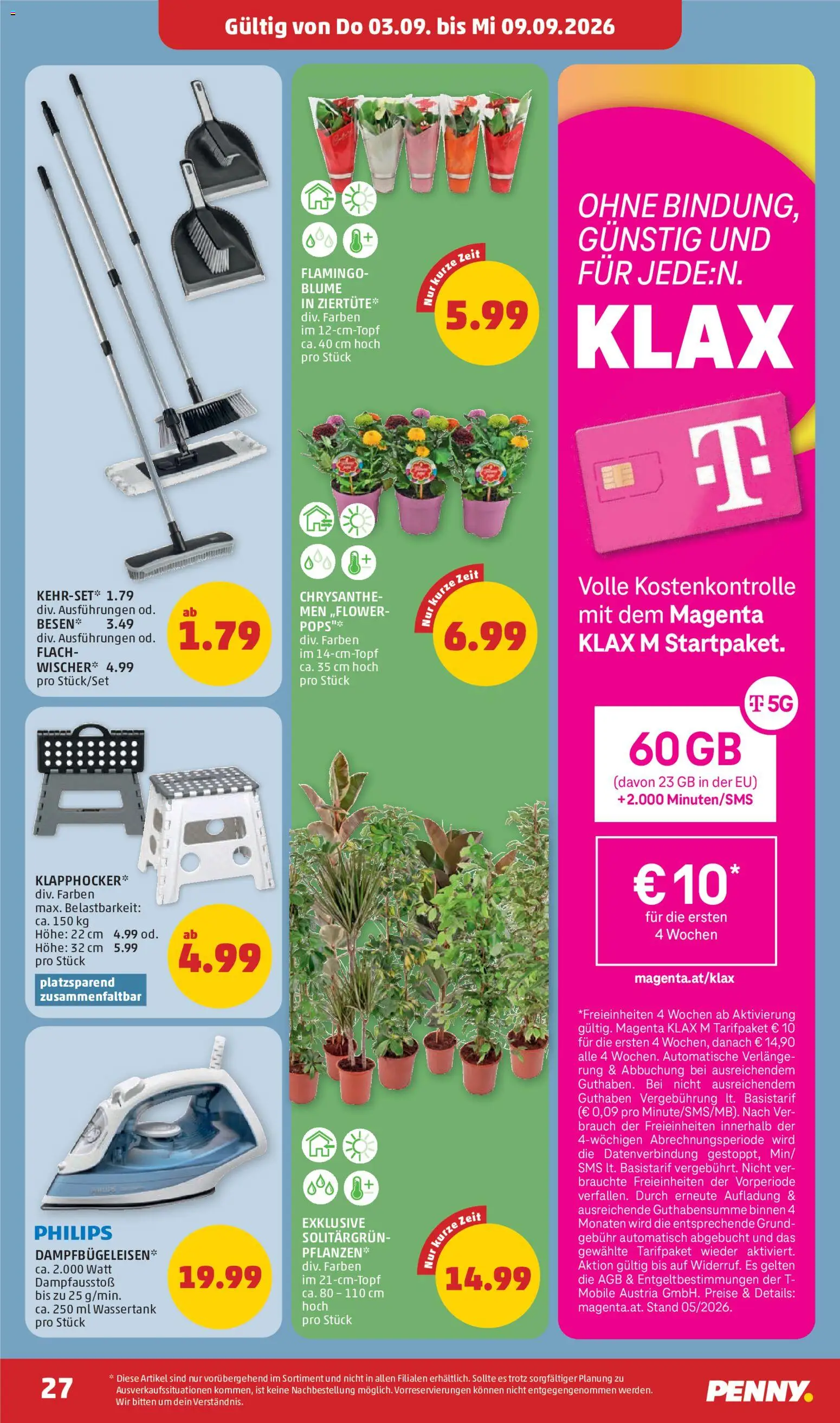 Penny Markt Flugblatt gültig ab 03.09.2026 | Seite: 27