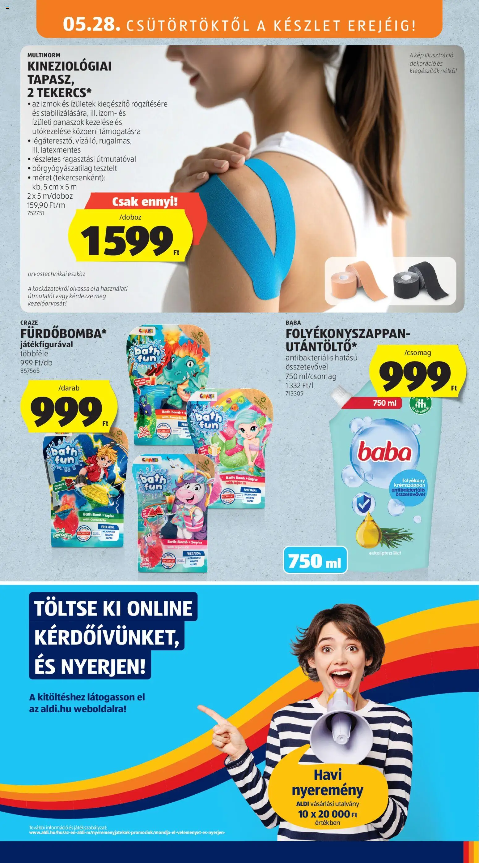 Aldi akciós ujság - amely érvényes a következő dátumtól: 28.05.2026 | Oldal: 25 | Termékek: Dekoráció